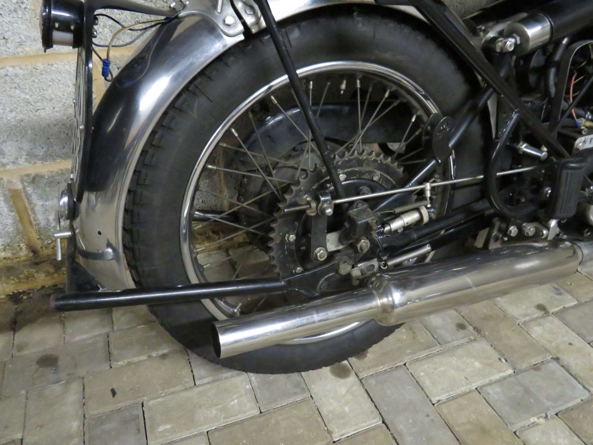 1950 Vincent Series C Meteor 498cc-Sold