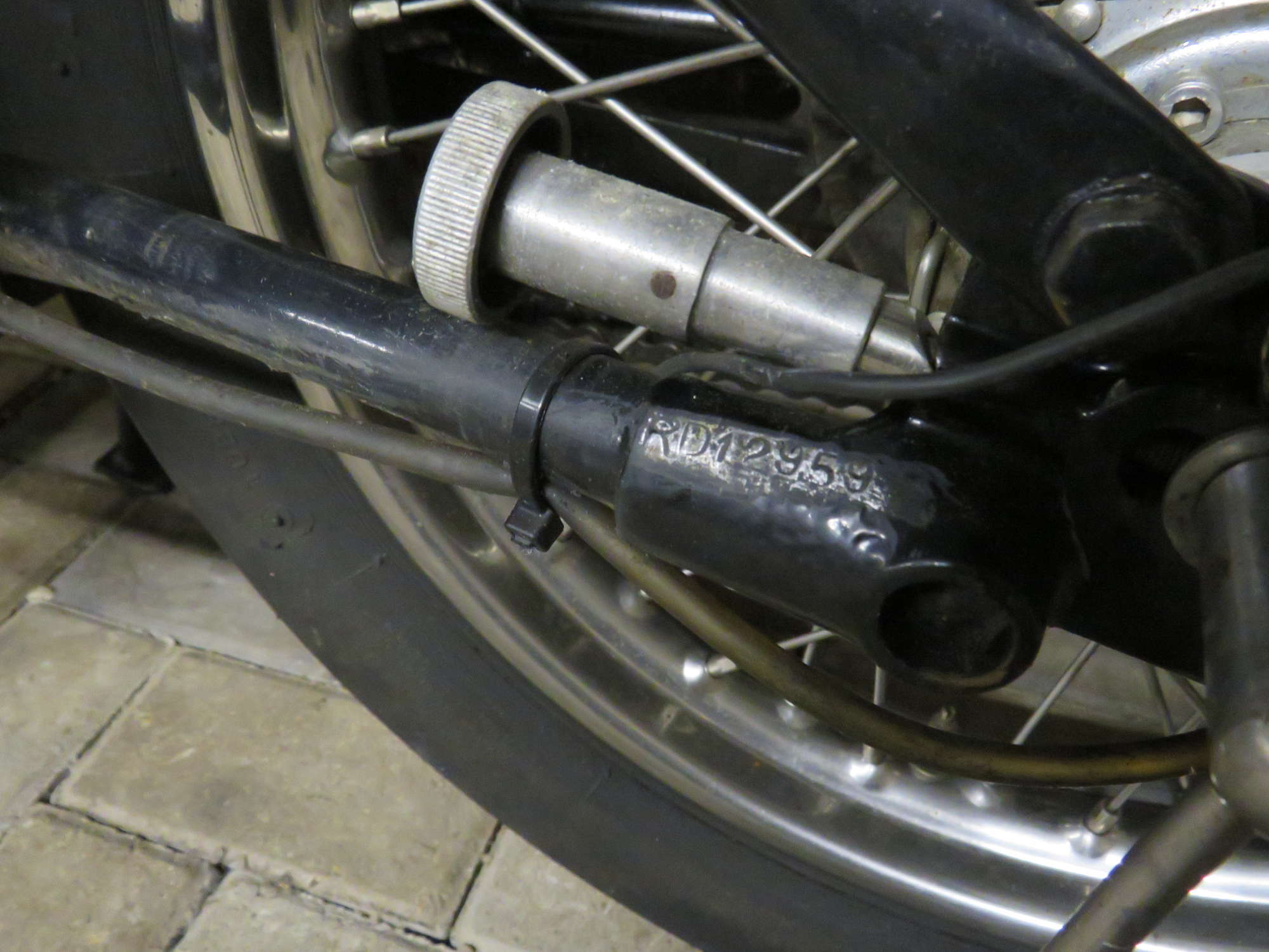 1955 Vincent Series D Rapide 1,000cc-Sold