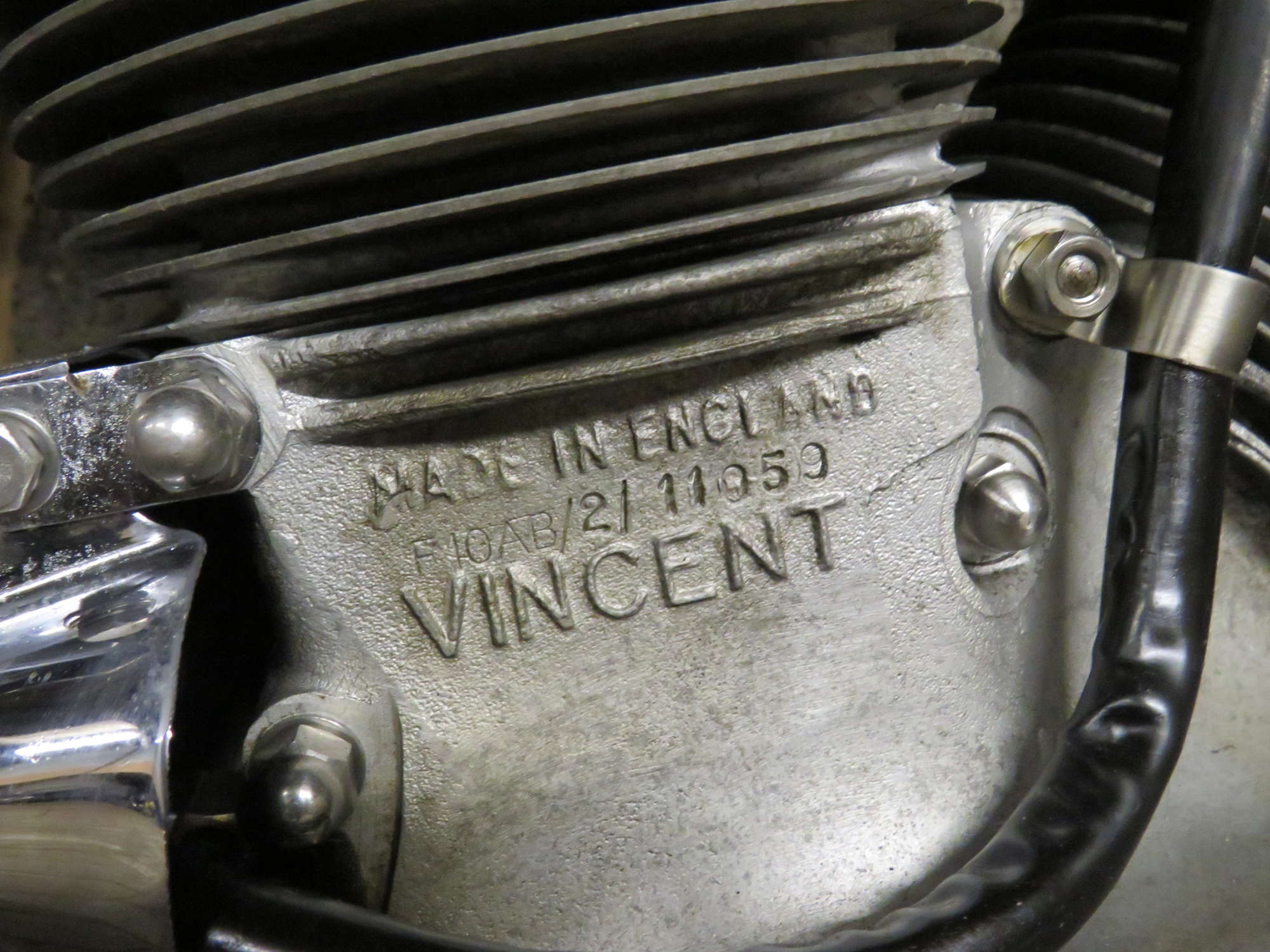 1955 Vincent Series D Rapide 1,000cc-Sold