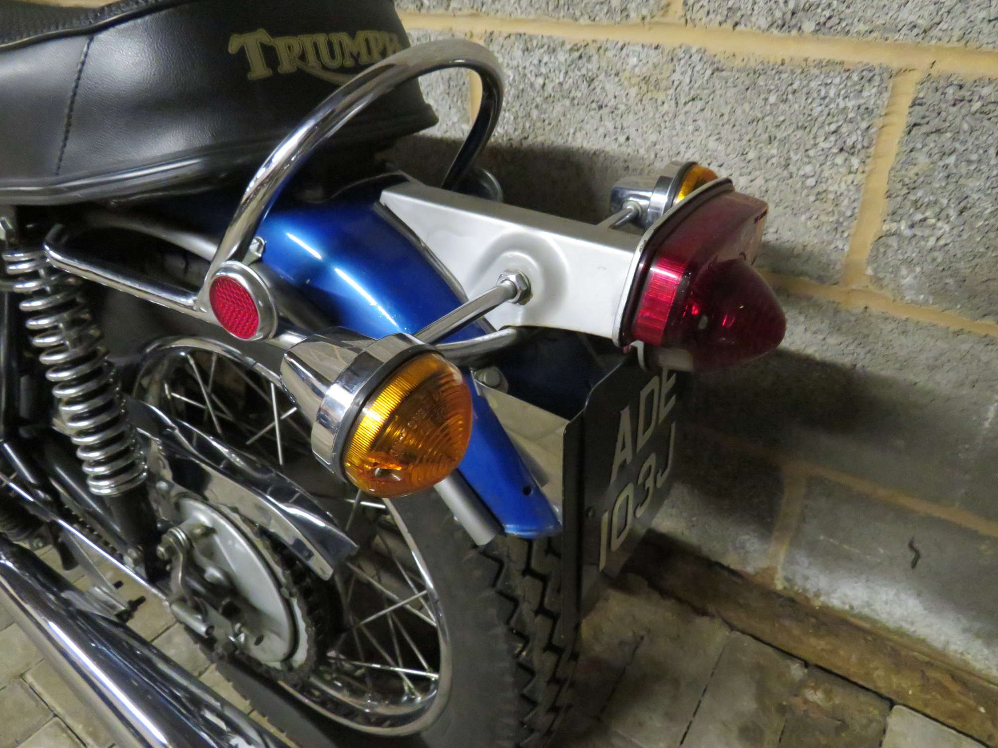 1971 Triumph TR6R Tiger 650cc-Sold