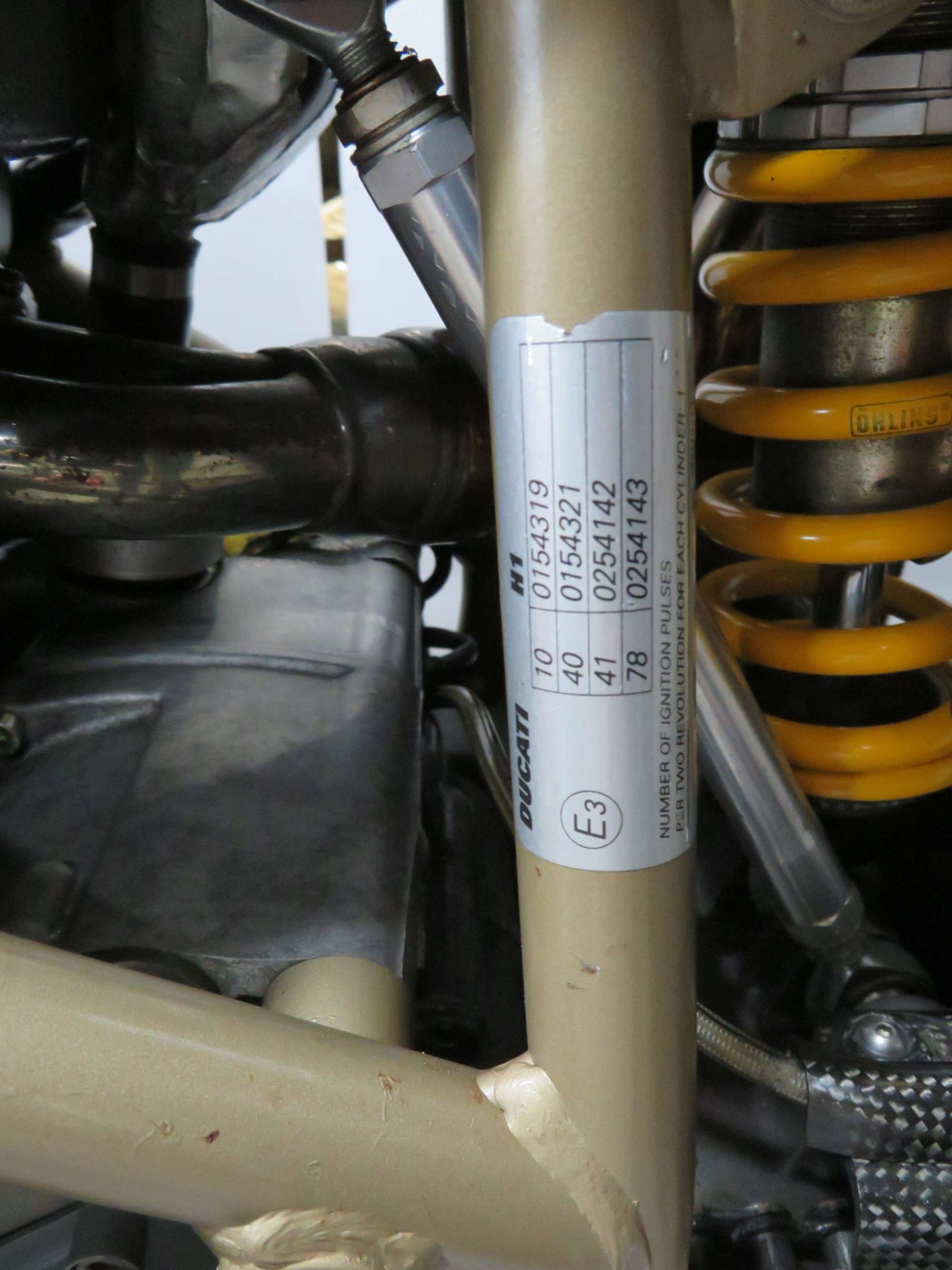 2000 Ducati 916 Fogarty Replica 996cc-Auction Lot