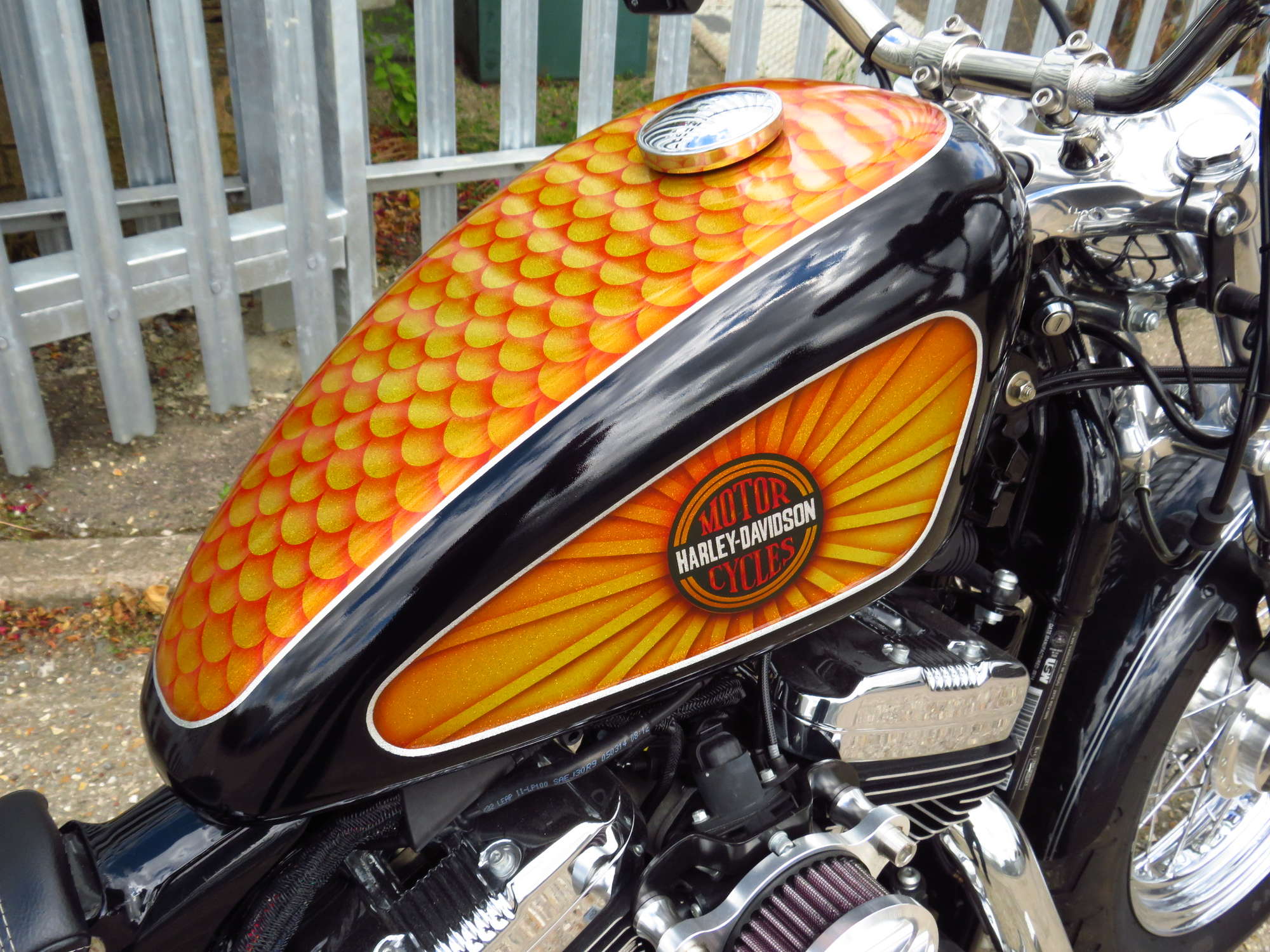 2015 Harley-Davidson XL1200C Sportster Custom 1,202cc-Sold