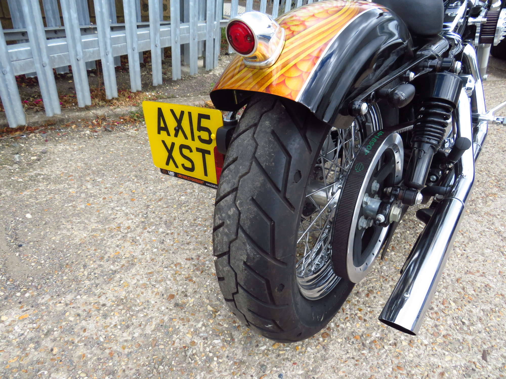 2015 Harley-Davidson XL1200C Sportster Custom 1,202cc-Sold