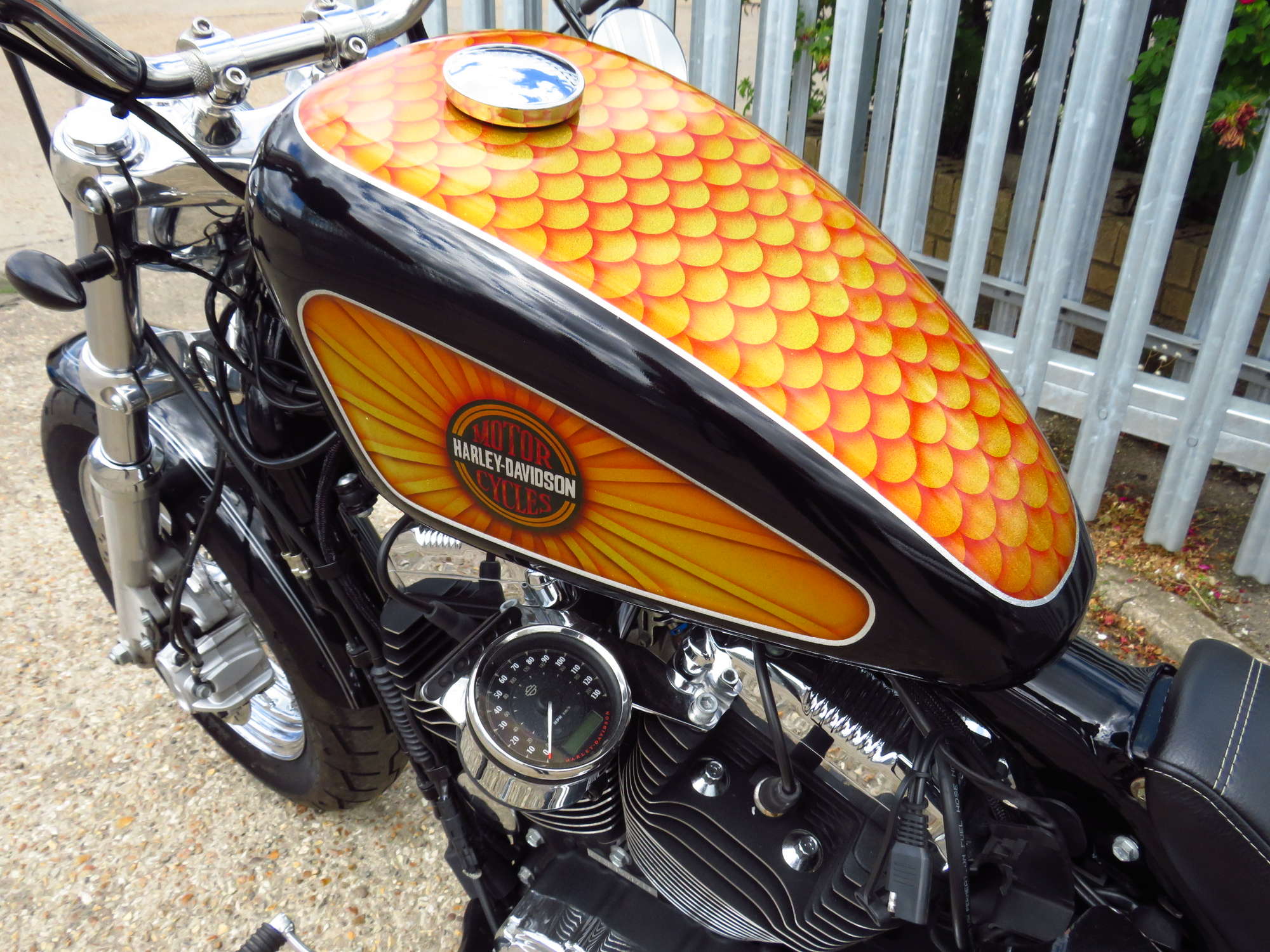 2015 Harley-Davidson XL1200C Sportster Custom 1,202cc-Sold