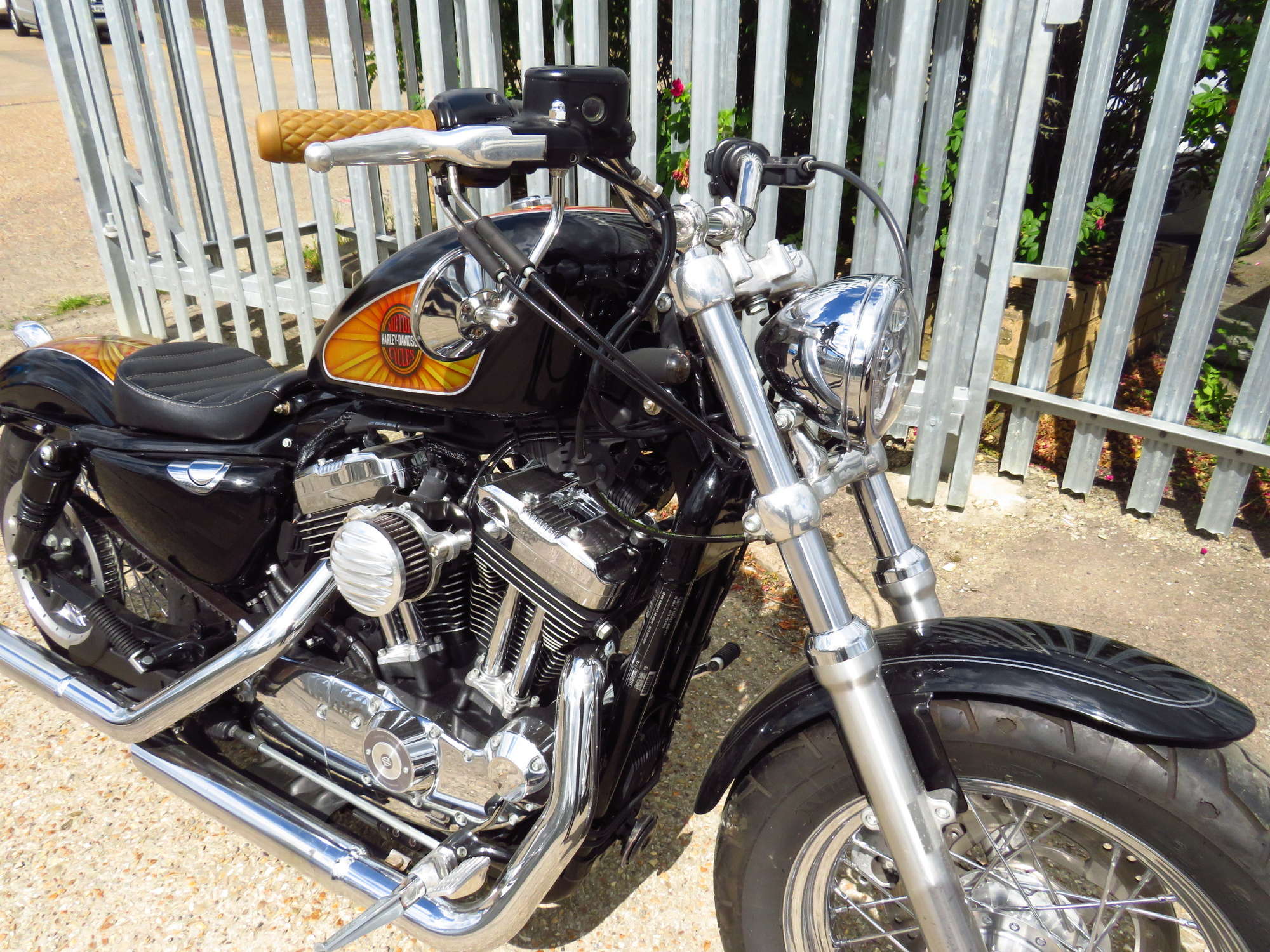 2015 Harley-Davidson XL1200C Sportster Custom 1,202cc-Sold