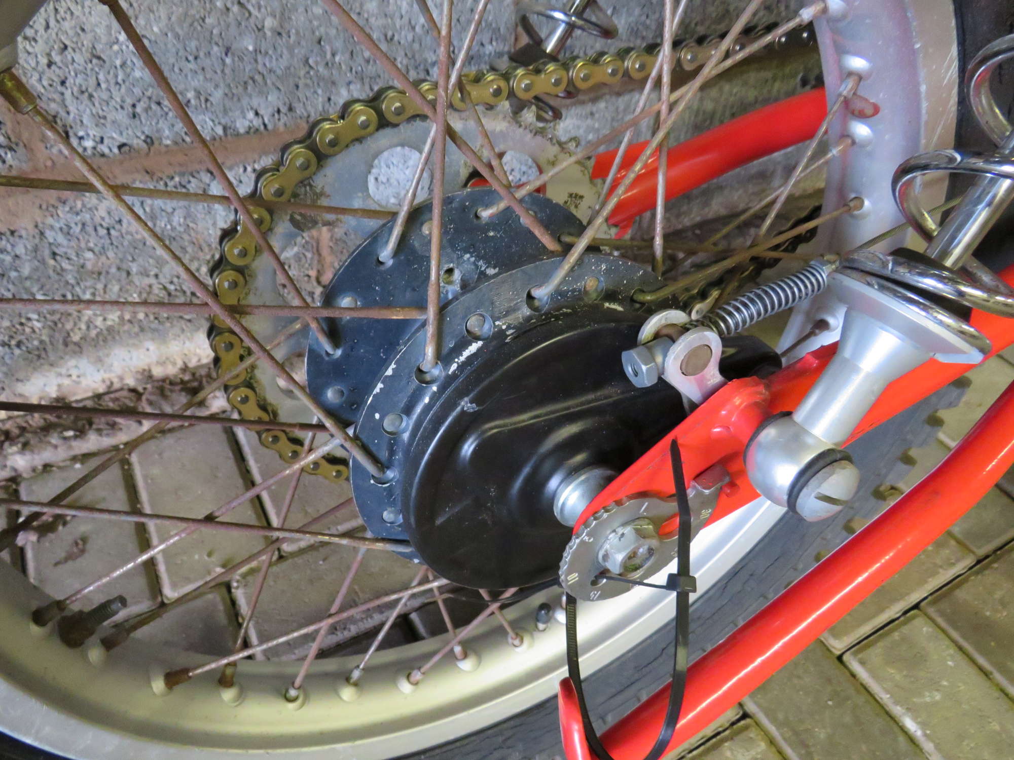 c.1985 Replica Honda RS200 Trials Bike 185cc-Sold