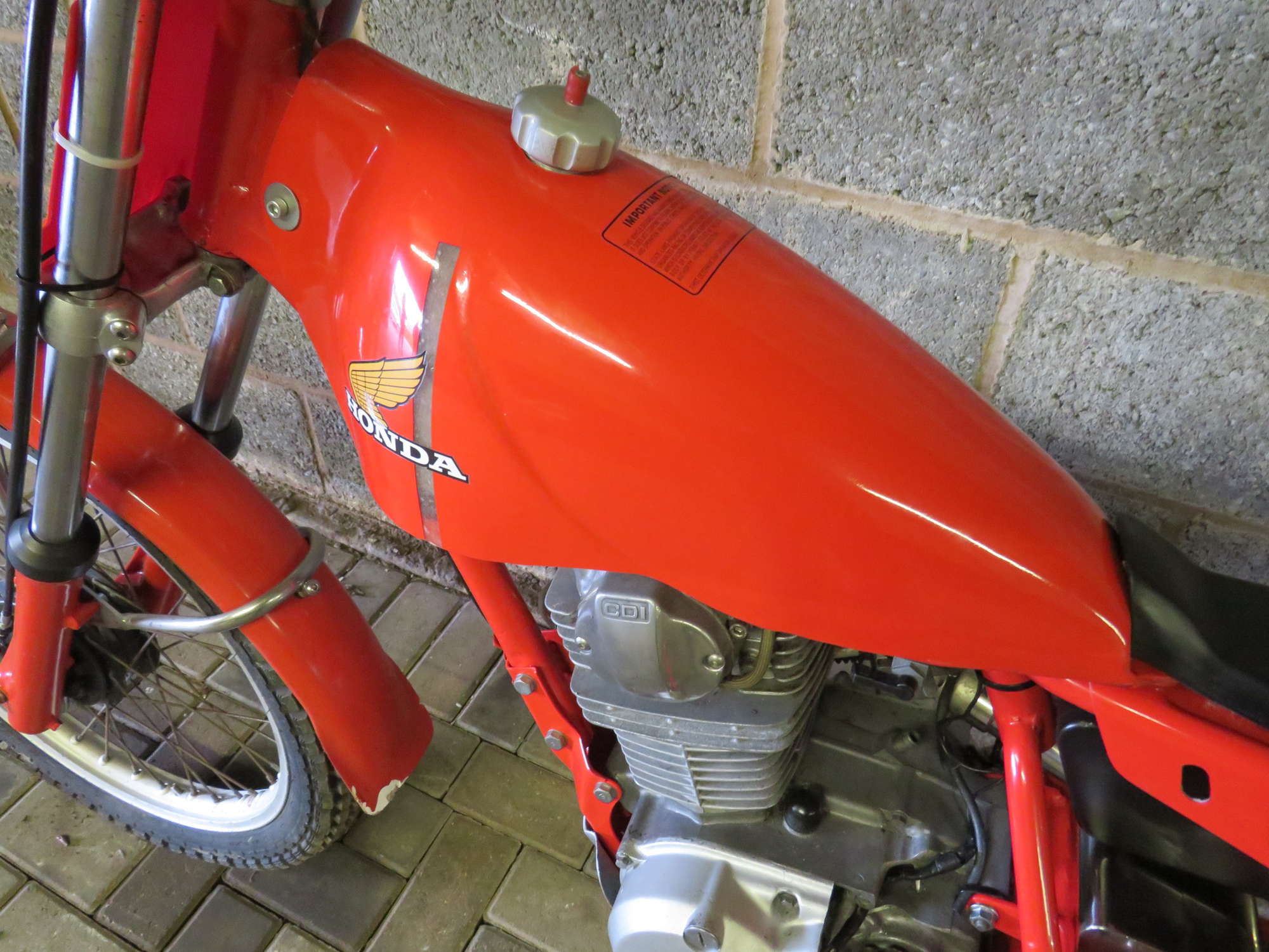 c.1985 Replica Honda RS200 Trials Bike 185cc-Sold