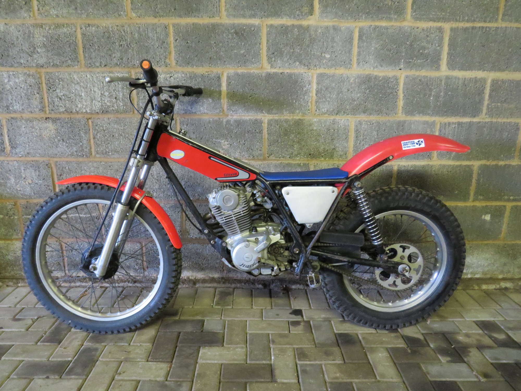c.2001 Jialing Cotswold Trials Bike 175cc-Sold