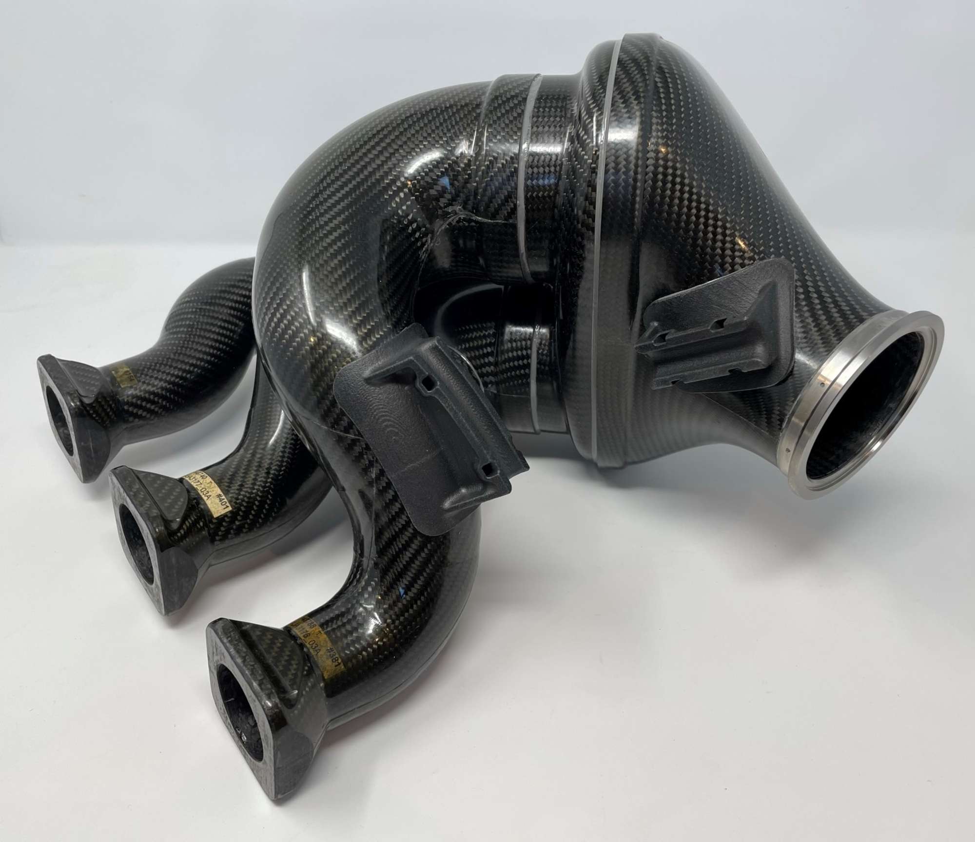 A Pair of Mercedes-AMG ONE Prototype Carbonfibre Intake Mani-Sold