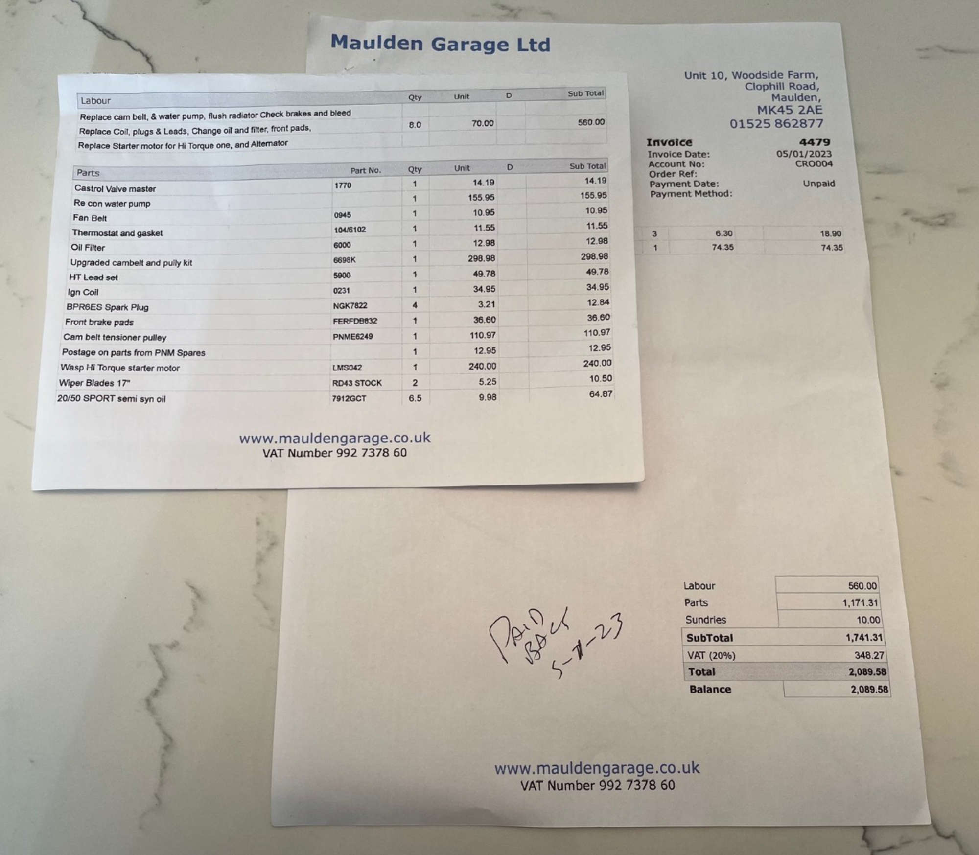 1982 Talbot Sunbeam Lotus-Sold