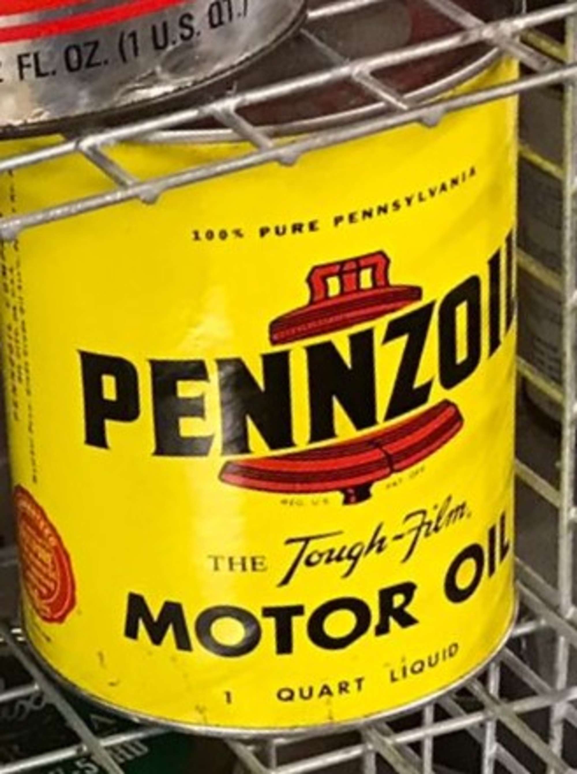 A Selection of 13 Historic Oil/Lubricant Quart Cans -Sold