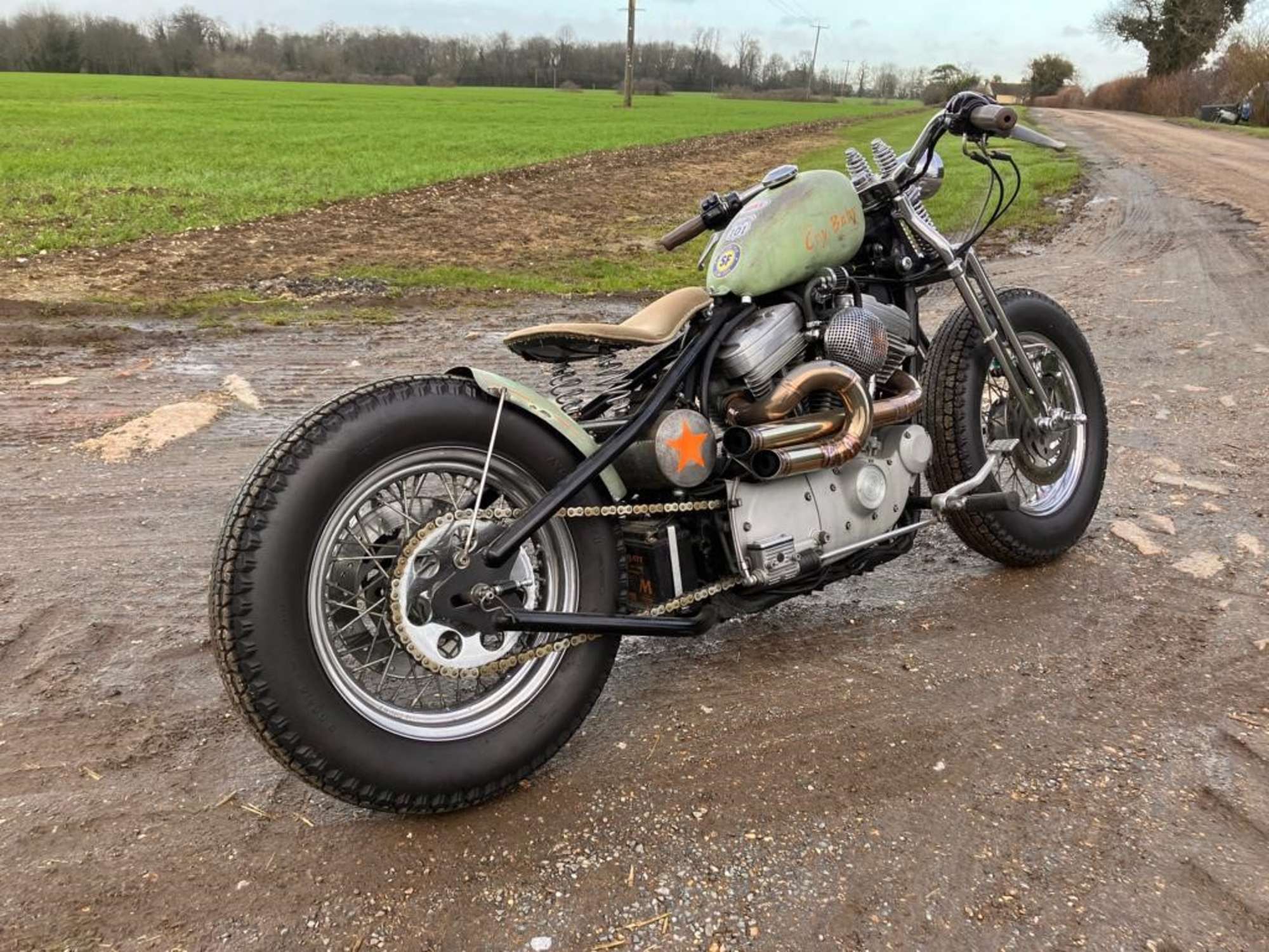 2000 Harley-Davidson XL883C Sportster Custom 883c-Auction Lot