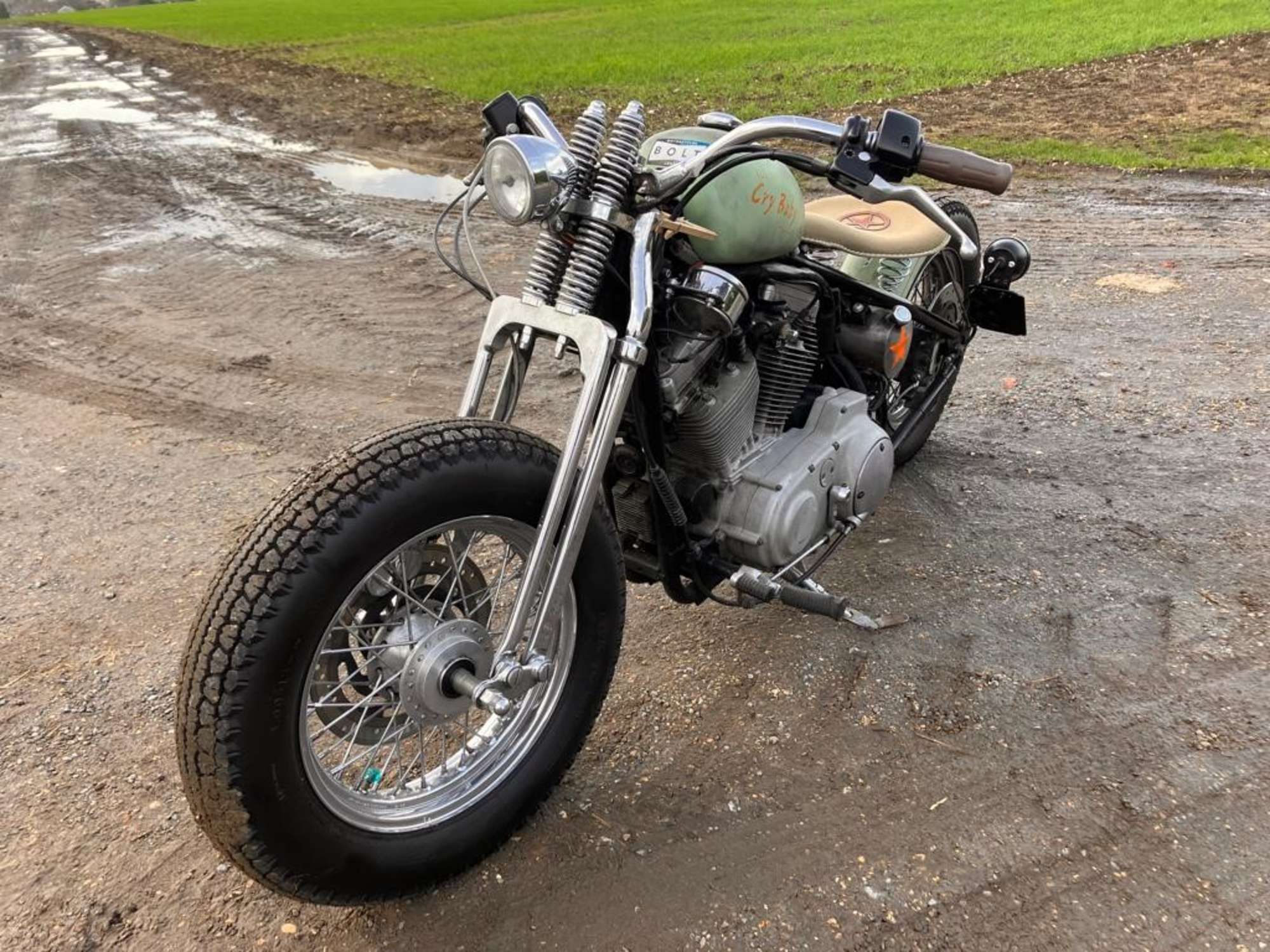 2000 Harley-Davidson XL883C Sportster Custom 883c-Auction Lot