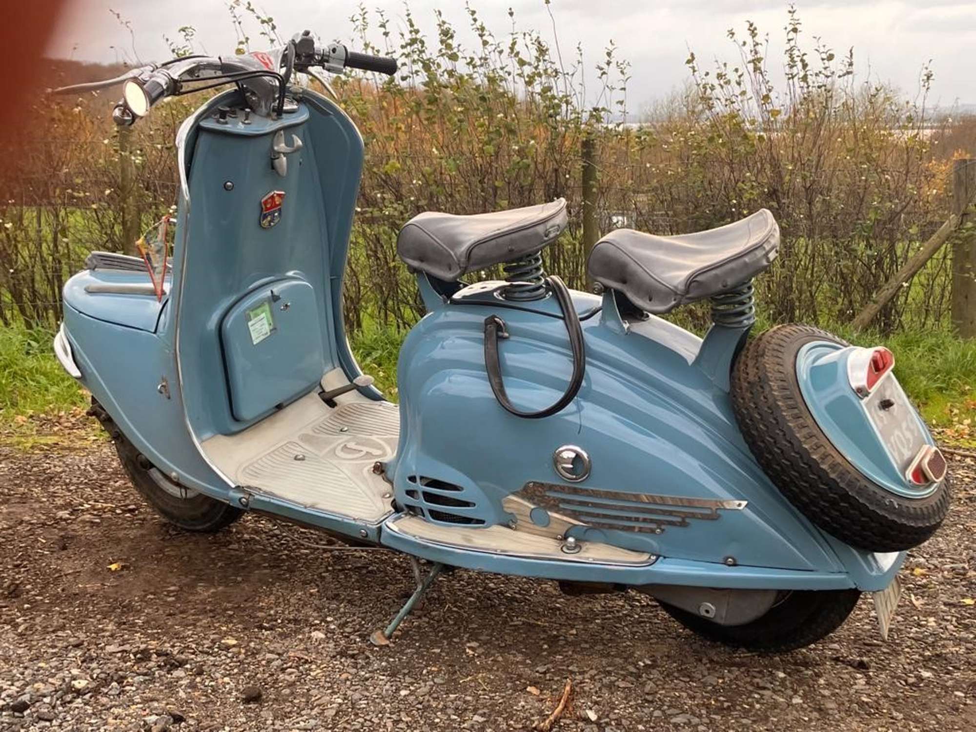 1956 Peugeot S57 Scooter 125cc-Sold