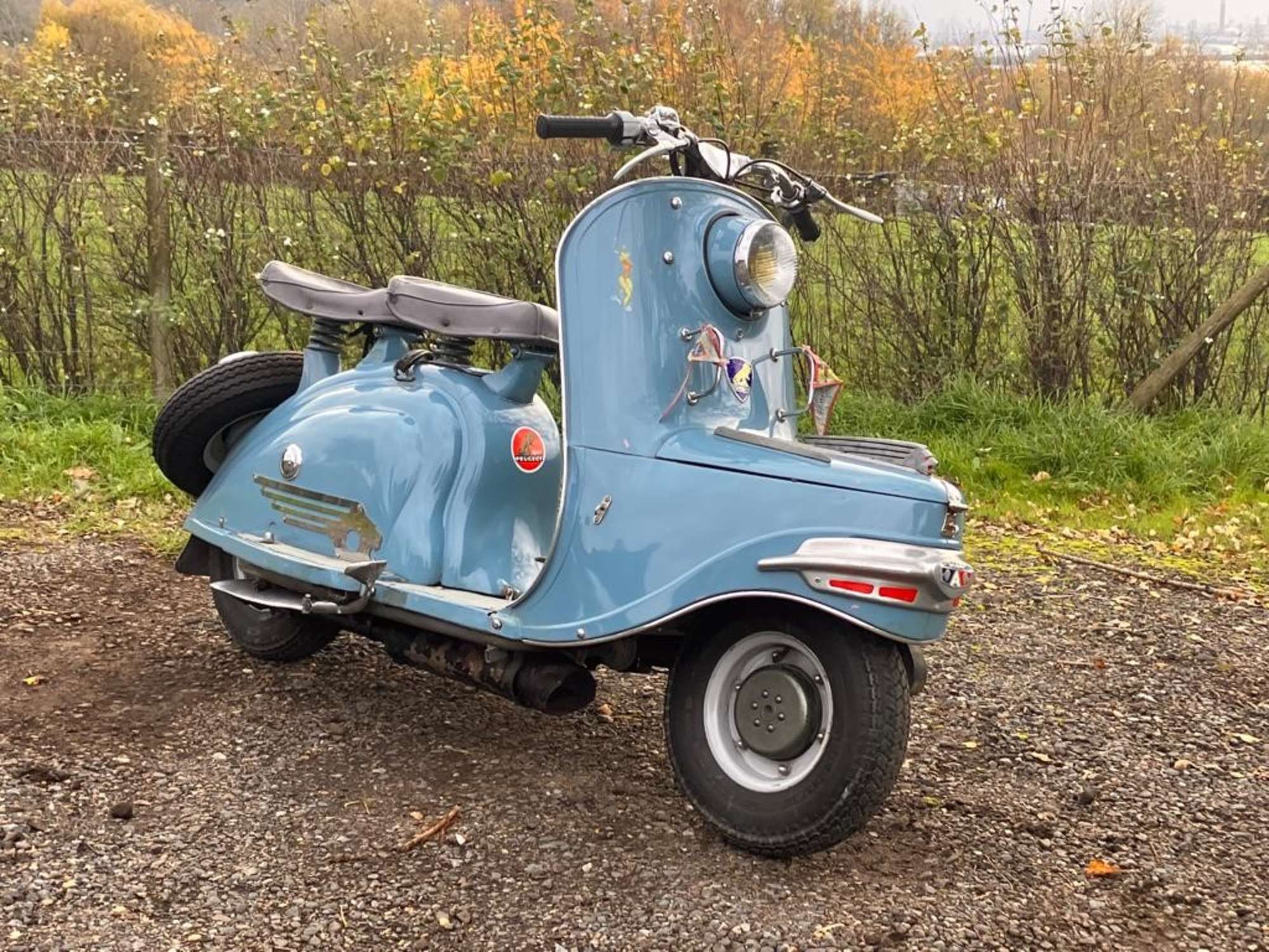 1956 Peugeot S57 Scooter 125cc-Sold