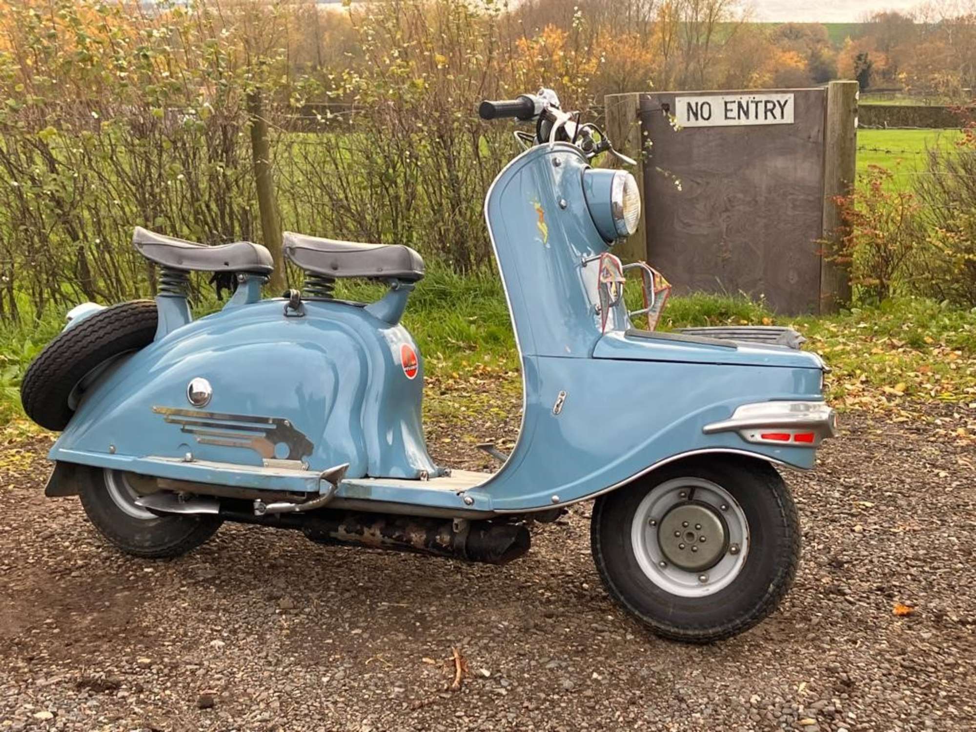 1956 Peugeot S57 Scooter 125cc-Sold