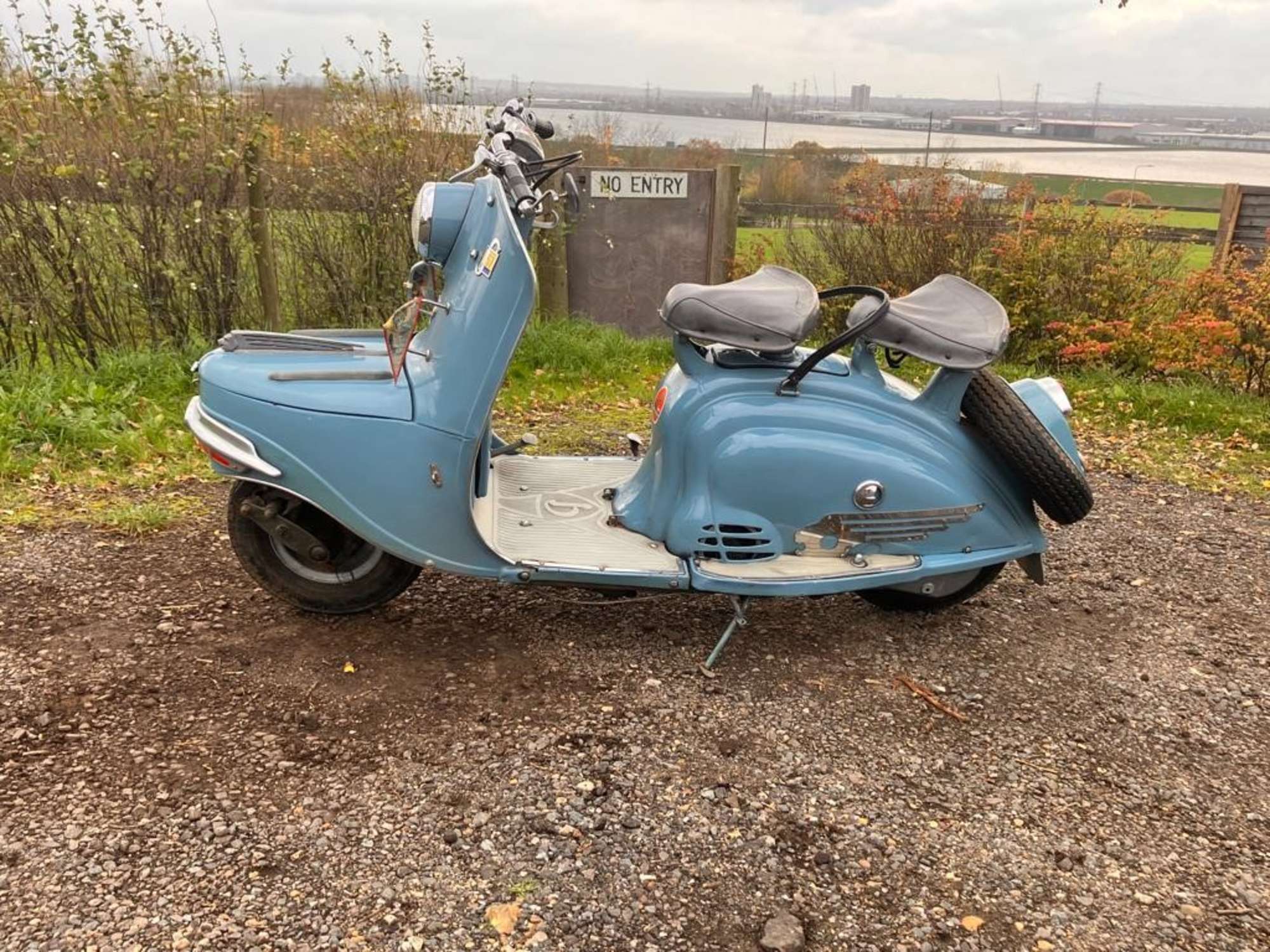 1956 Peugeot S57 Scooter 125cc-Sold