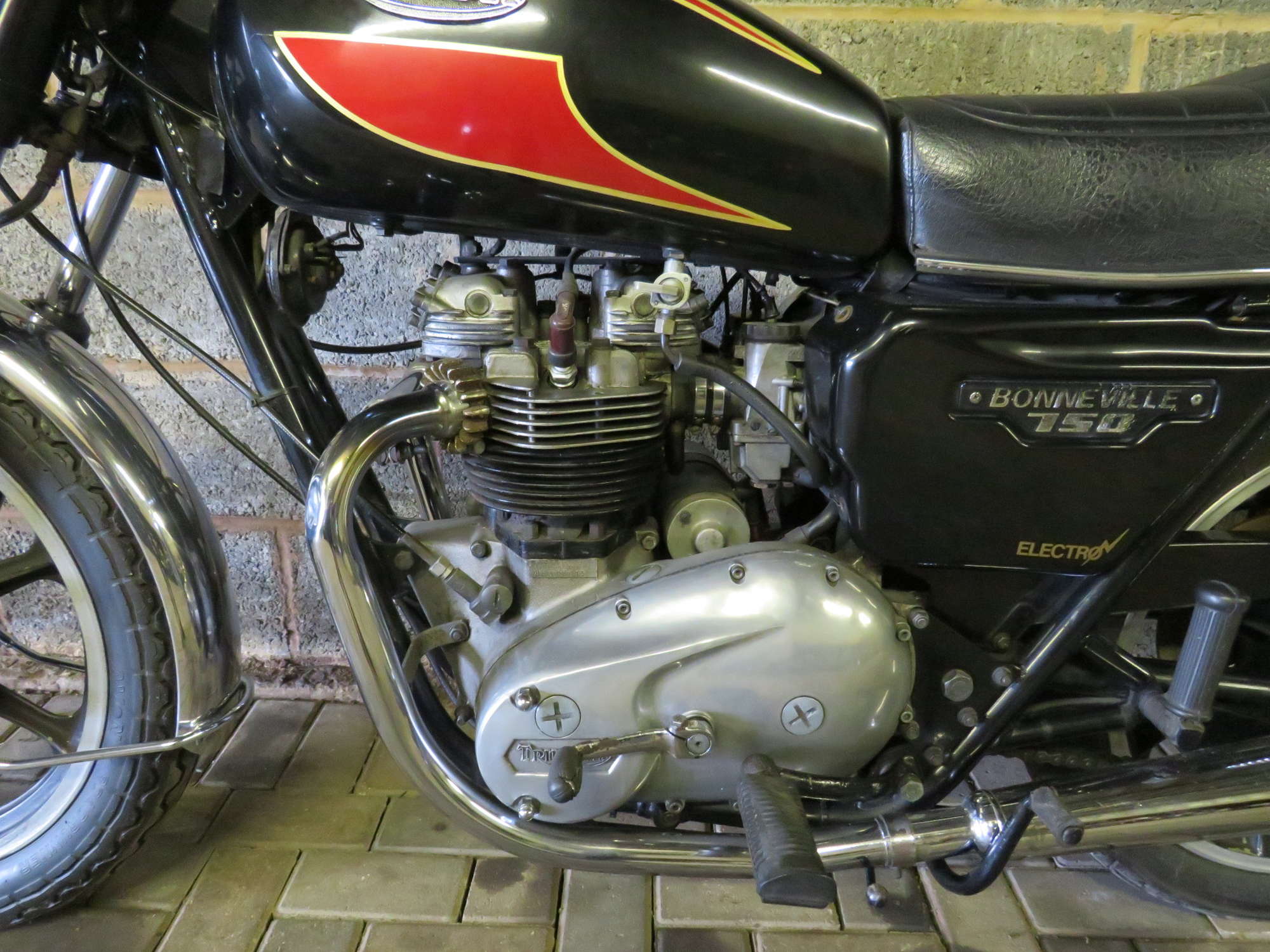 1982 Triumph T140ES Electro Bonneville 744cc-Sold