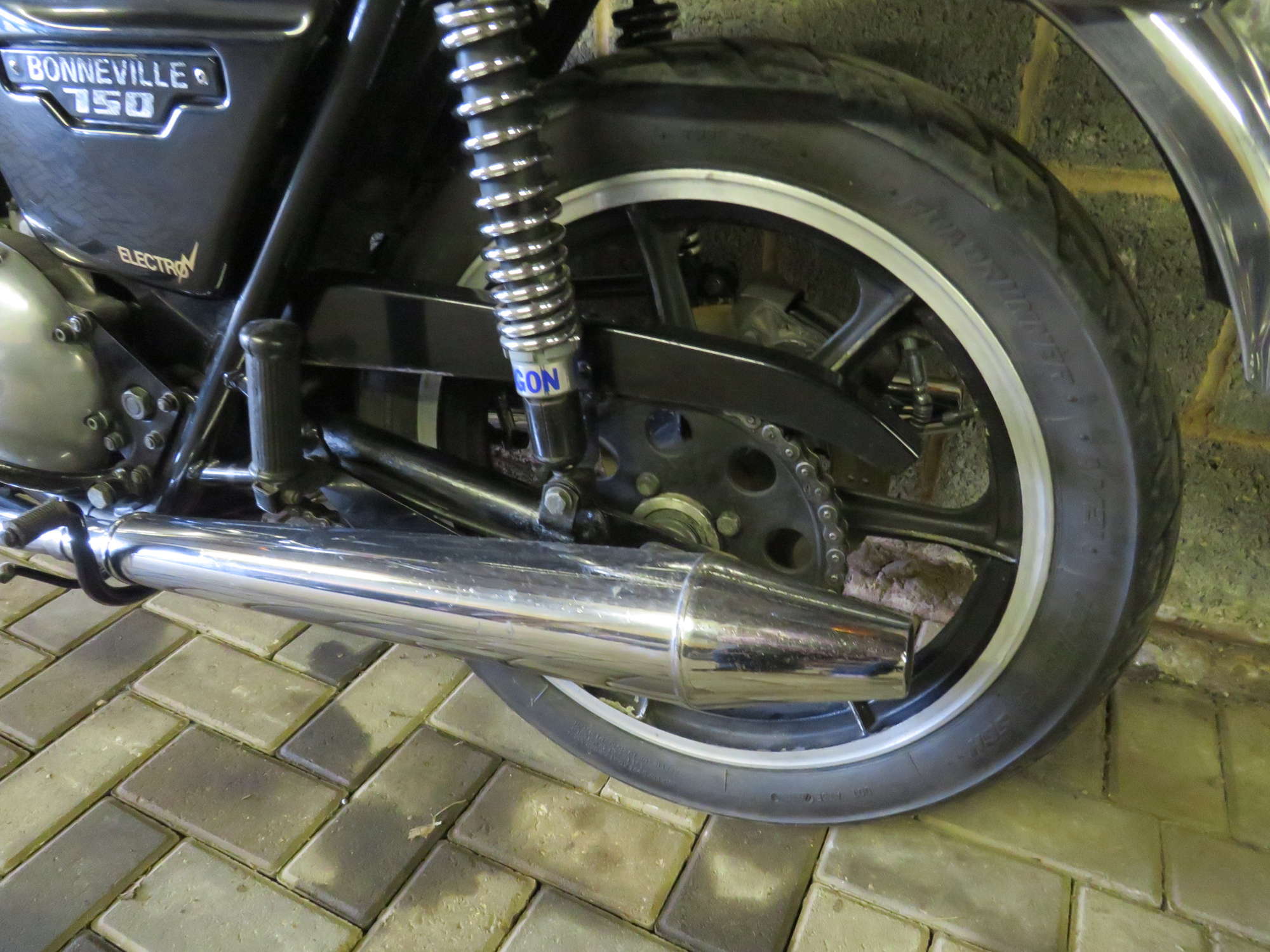 1982 Triumph T140ES Electro Bonneville 744cc-Sold