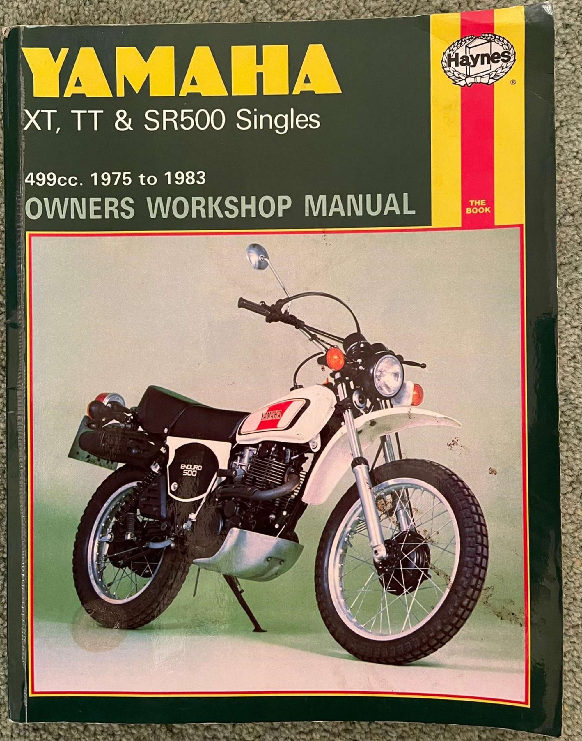 1977 Yamaha XT500 499cc-Sold