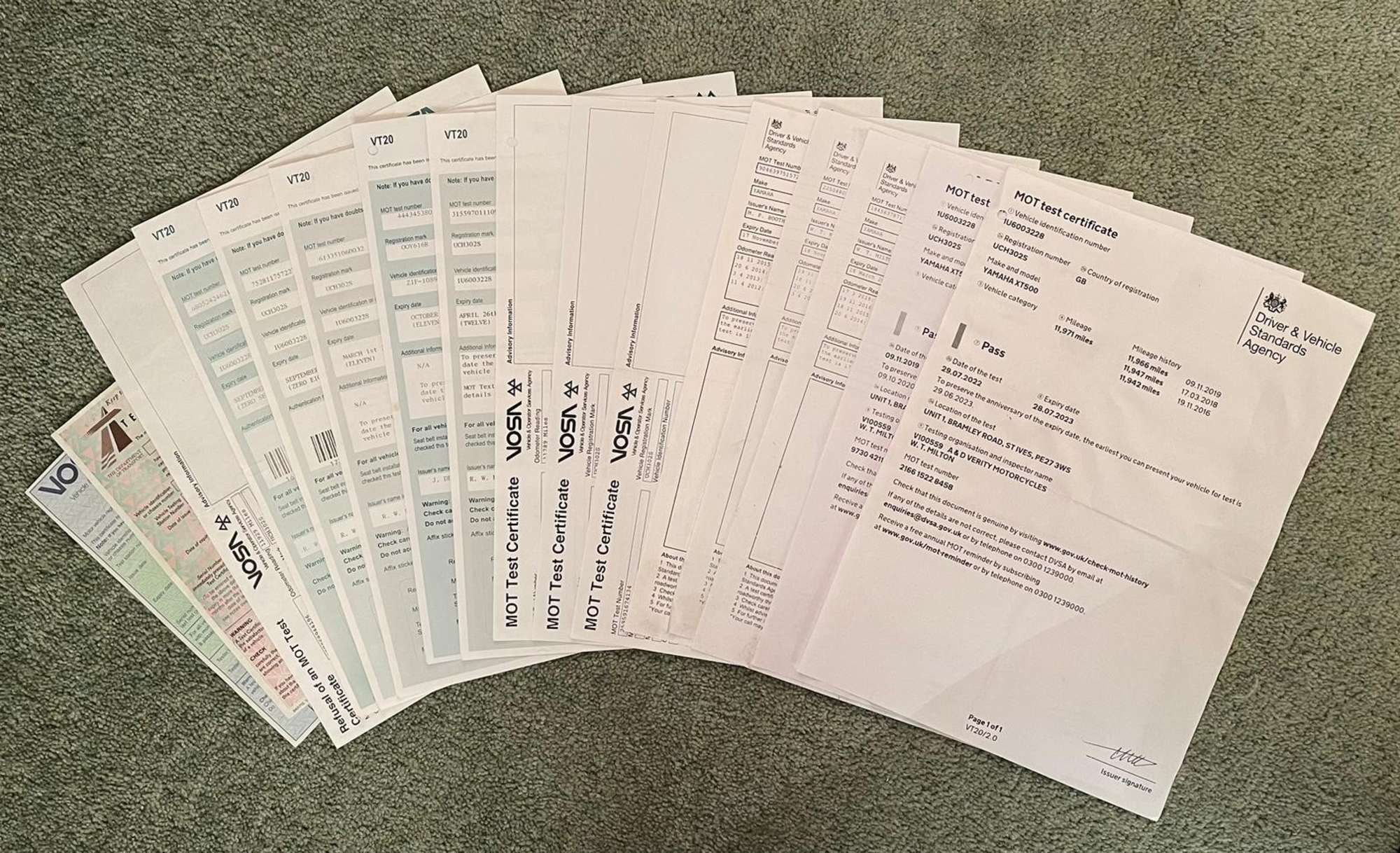 1977 Yamaha XT500 499cc-Sold