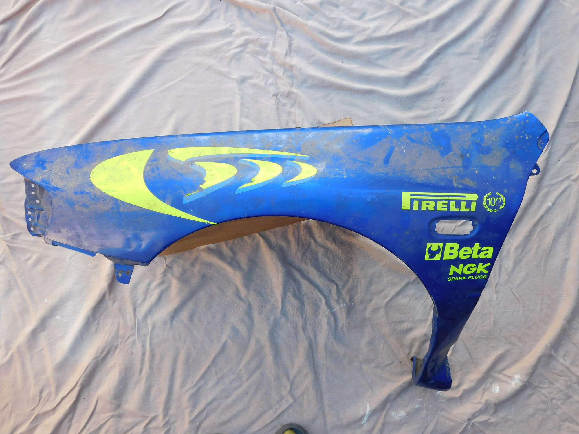 Colin McRae 1997 Subaru Impreza WRC Australian Rally Front Wing with Letter of Authenticity