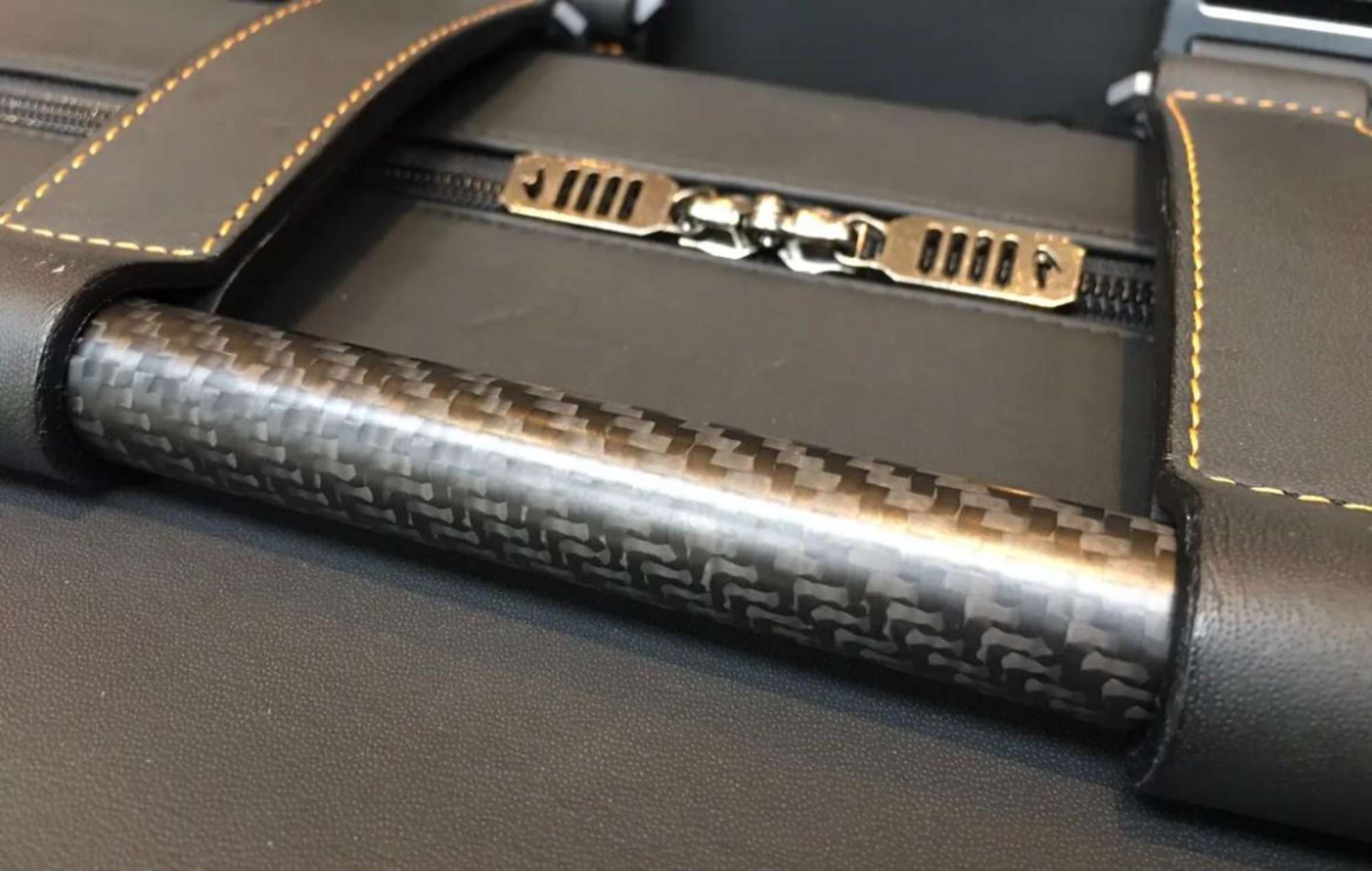 McLaren MP4 12C, 650s or 675LT OEM Leather and Carbon Fibre Luggage Set