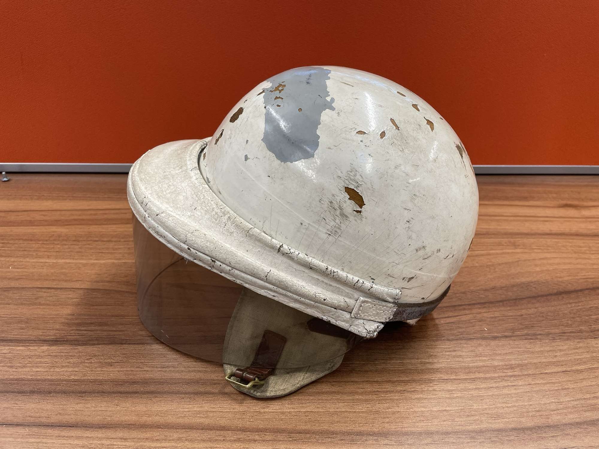 Racing Drivers Crash Helmet Ensemble c.1950s