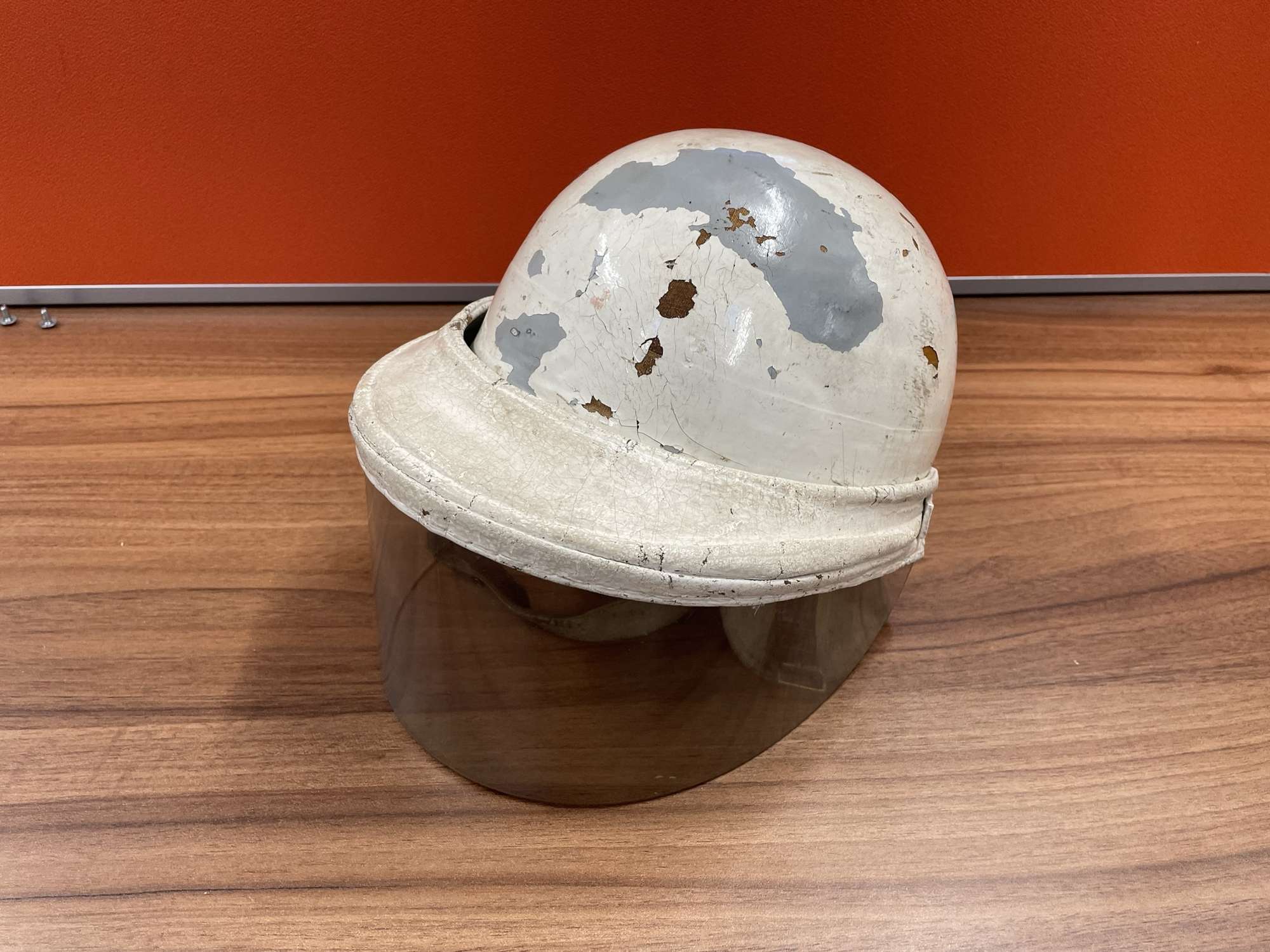 Racing Drivers Crash Helmet Ensemble c.1950s