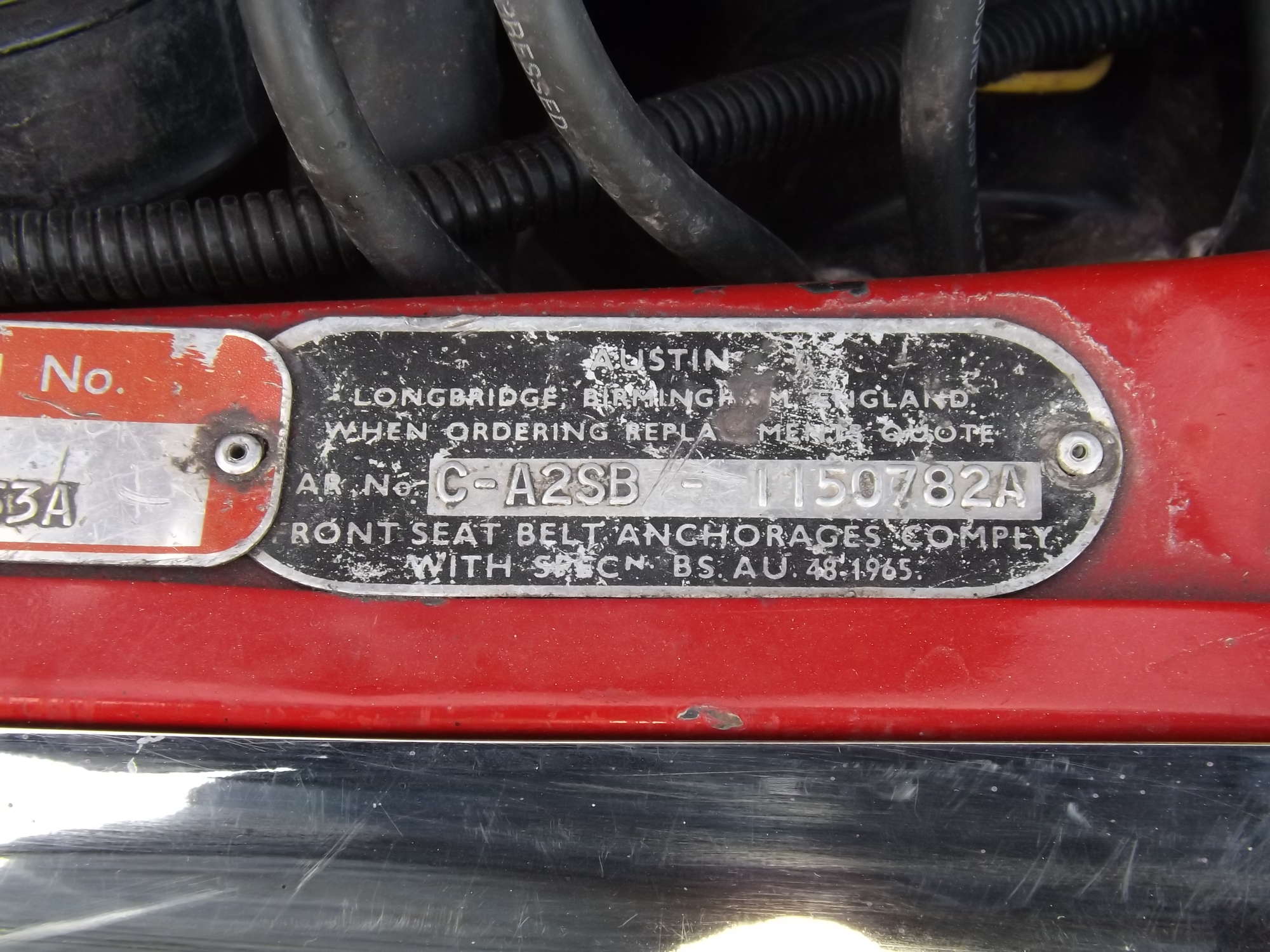 1968 Austin Mini Cooper MkII 998-Sold