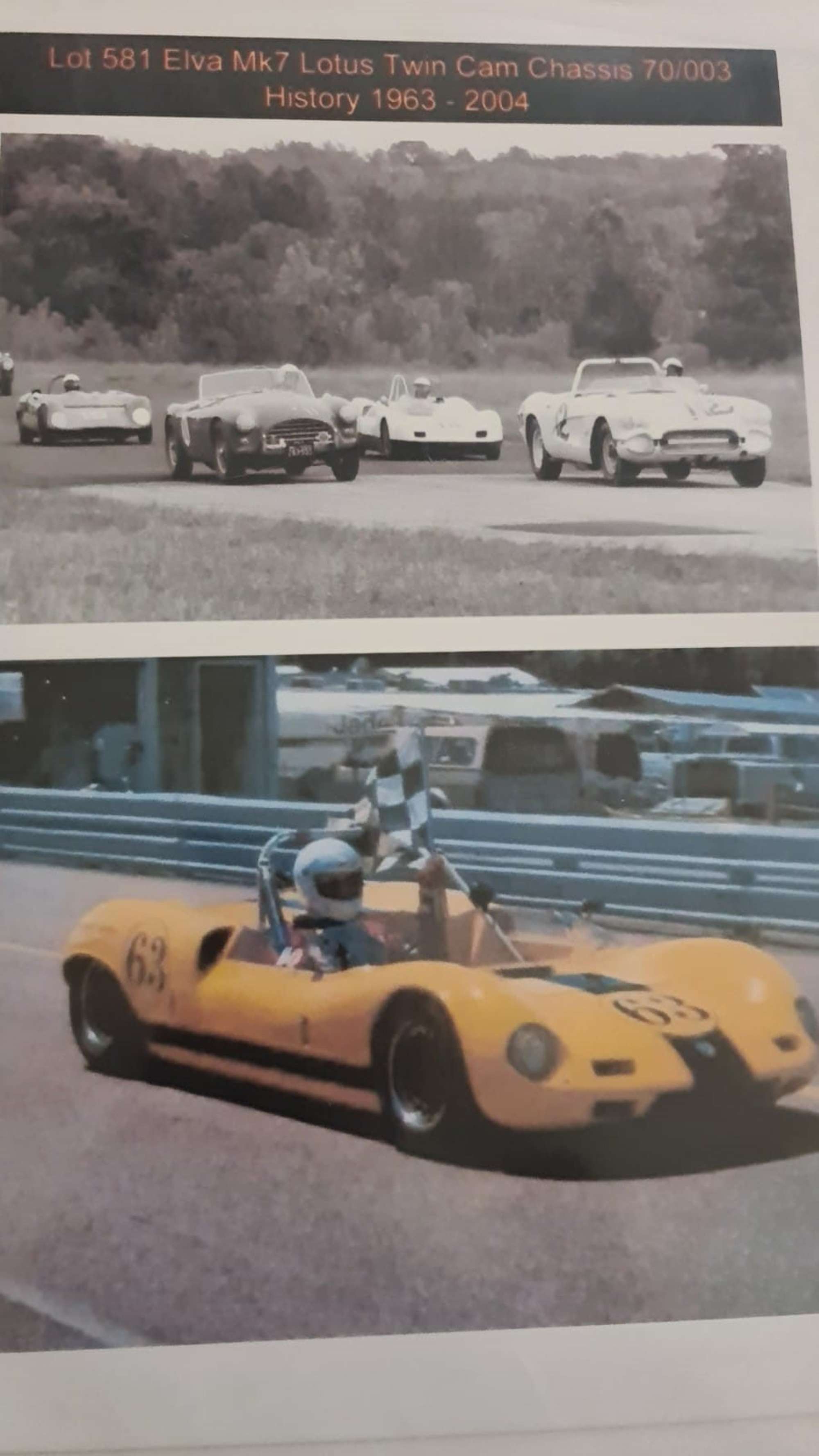 1963 Elva Mk VII Lotus Twin Cam-Auction Lot
