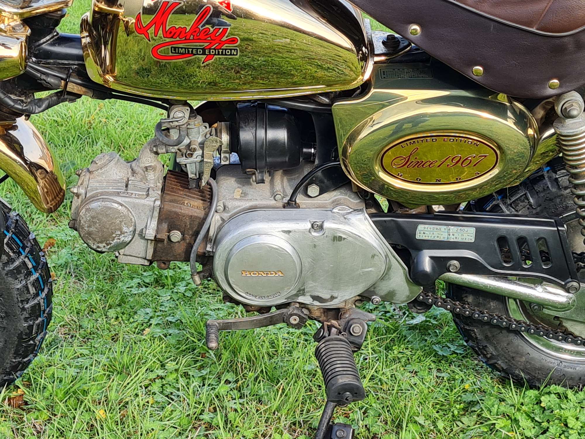 1984 Honda Z50 Gold Edition Monkey Bike 49cc-Sold