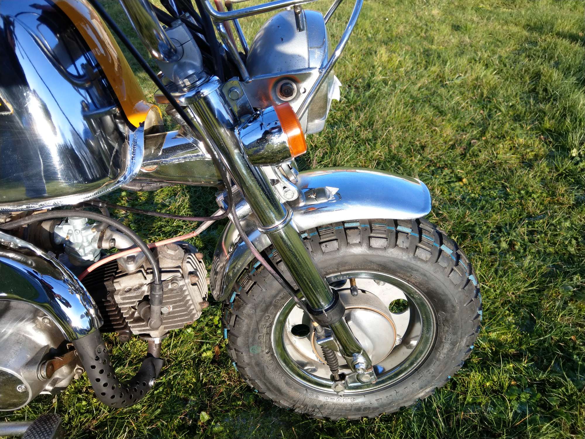 1979 Z50J Chrome Gorilla Monkey Bike 49cc-Sold