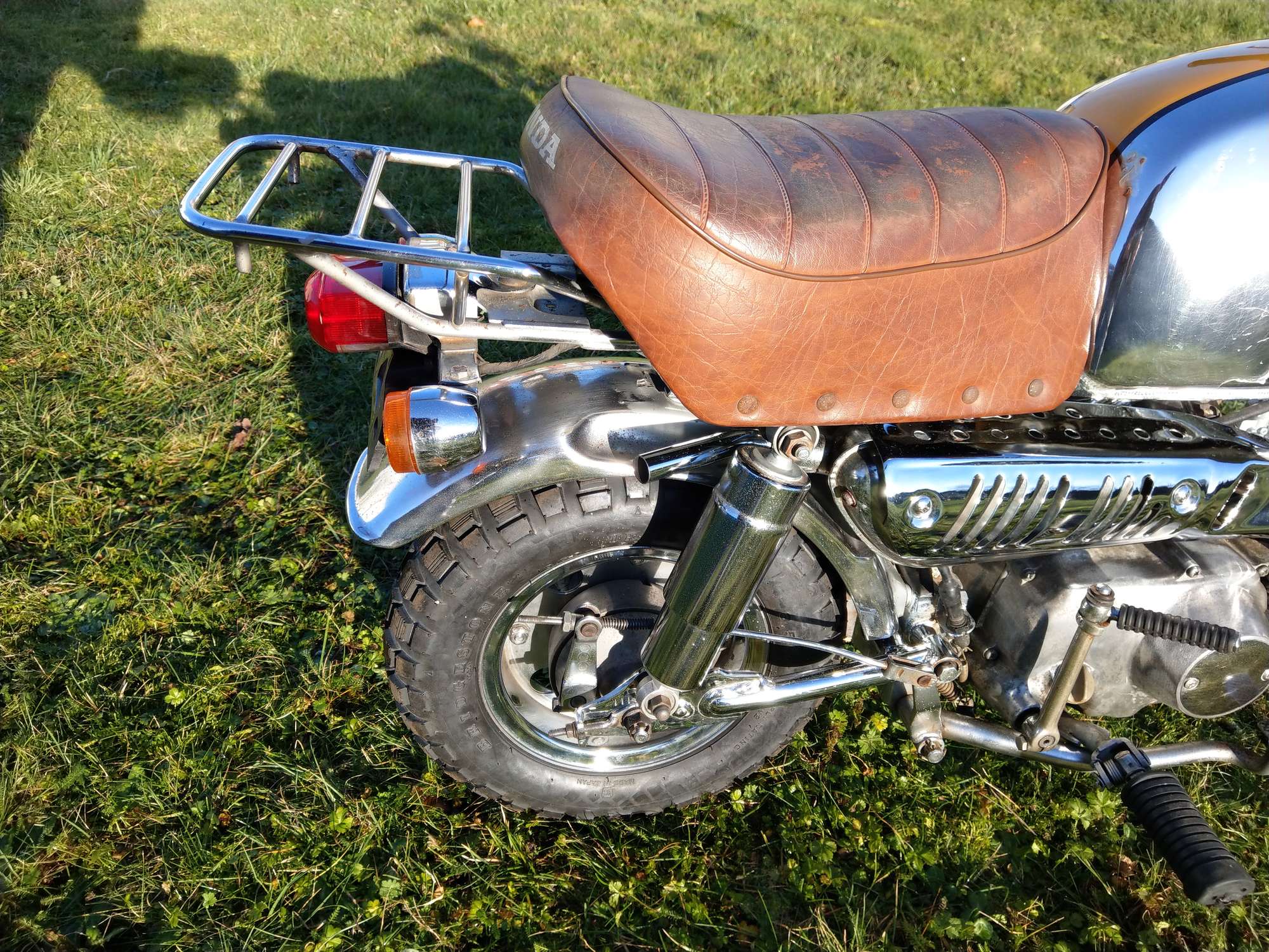 1979 Z50J Chrome Gorilla Monkey Bike 49cc-Sold