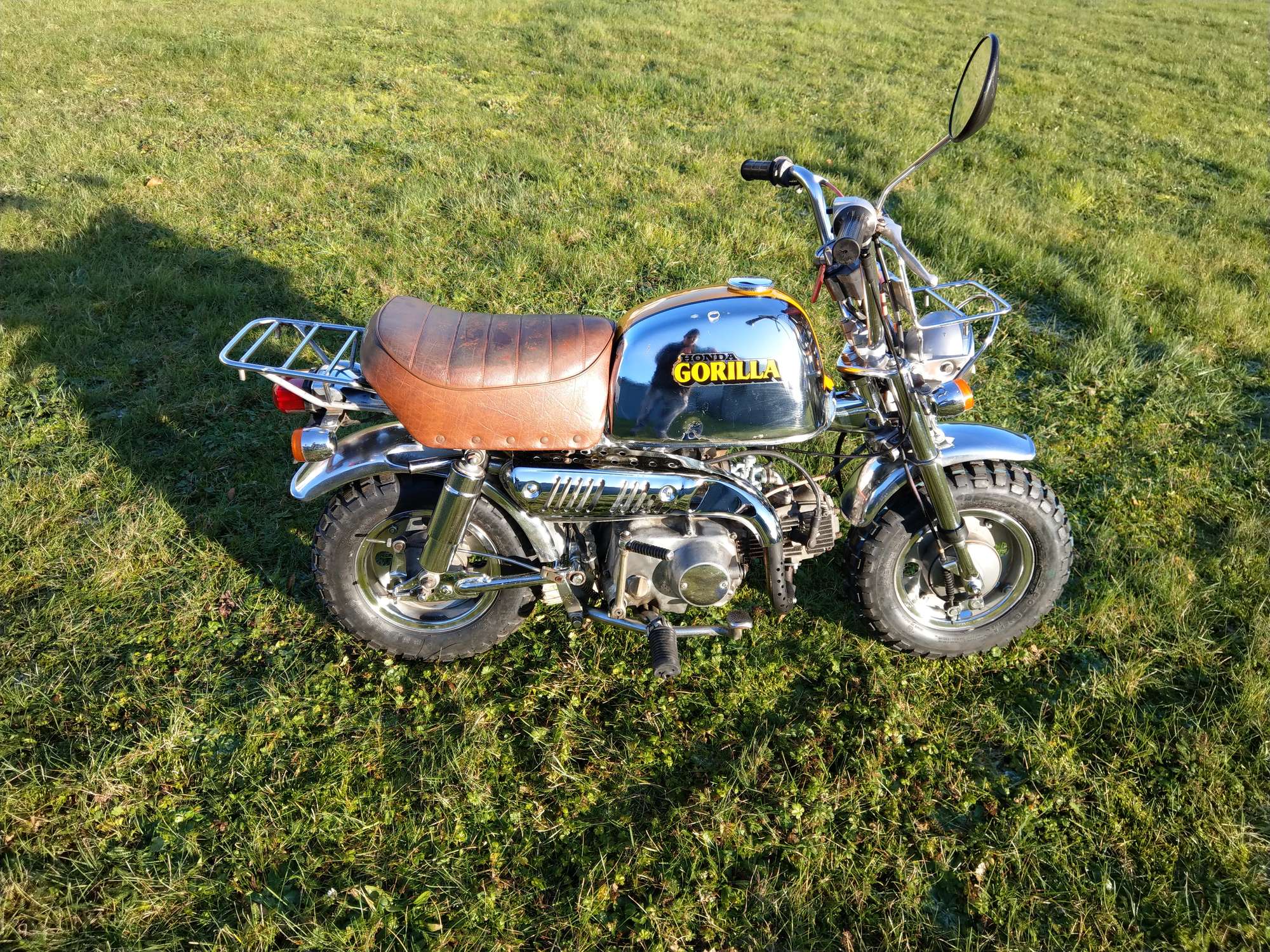 1979 Z50J Chrome Gorilla Monkey Bike 49cc-Sold