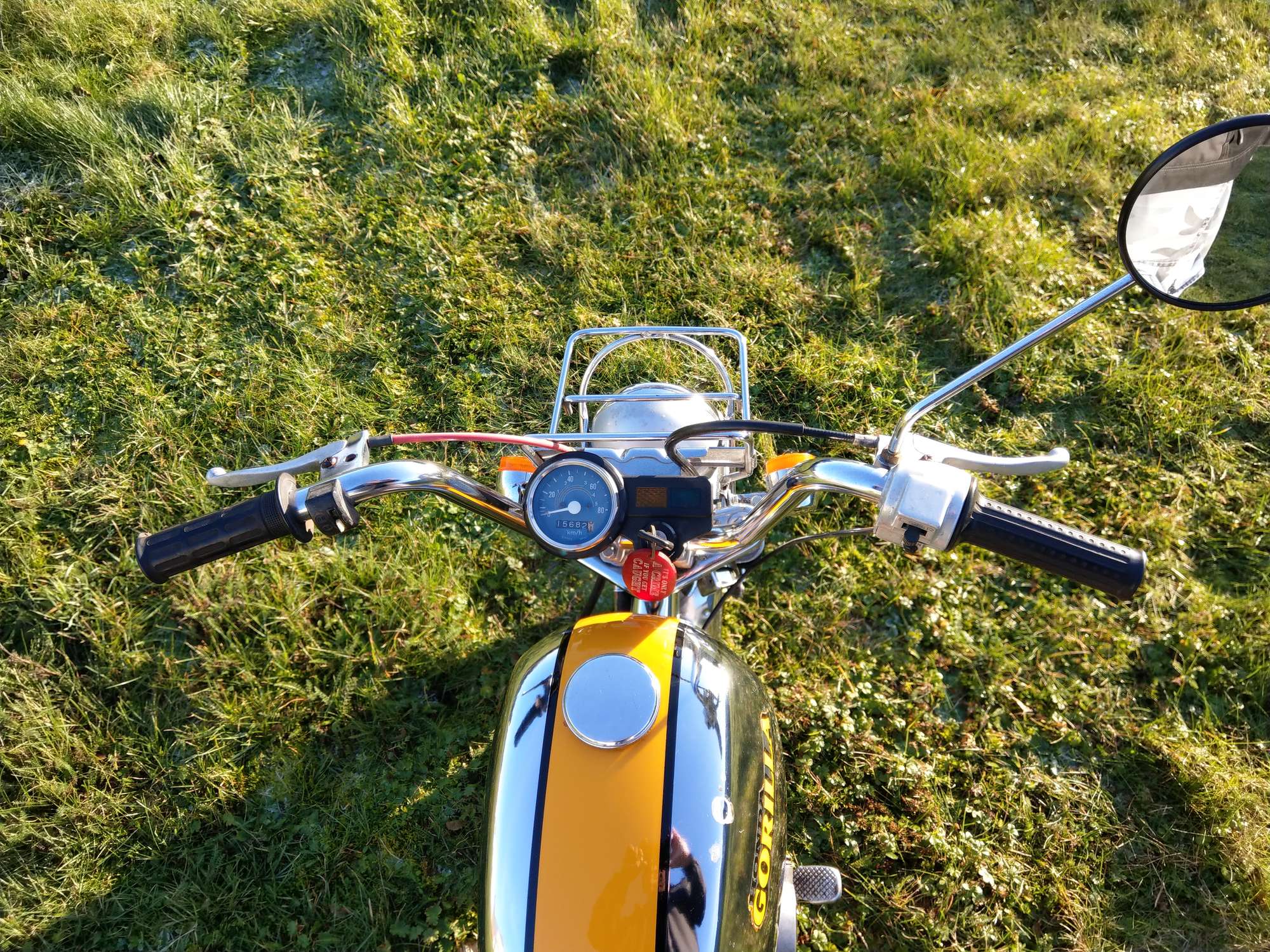 1979 Z50J Chrome Gorilla Monkey Bike 49cc-Sold