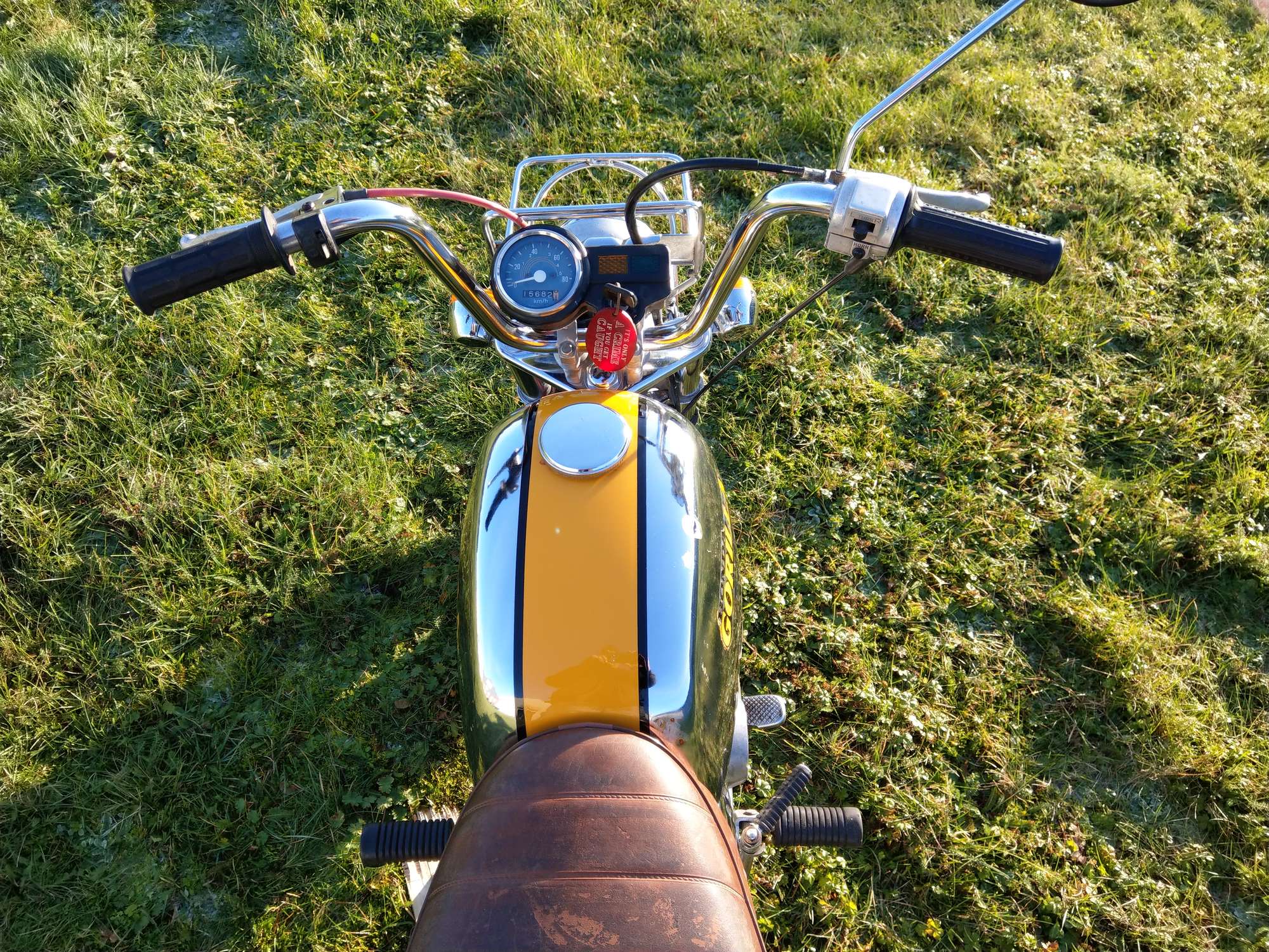 1979 Z50J Chrome Gorilla Monkey Bike 49cc-Sold