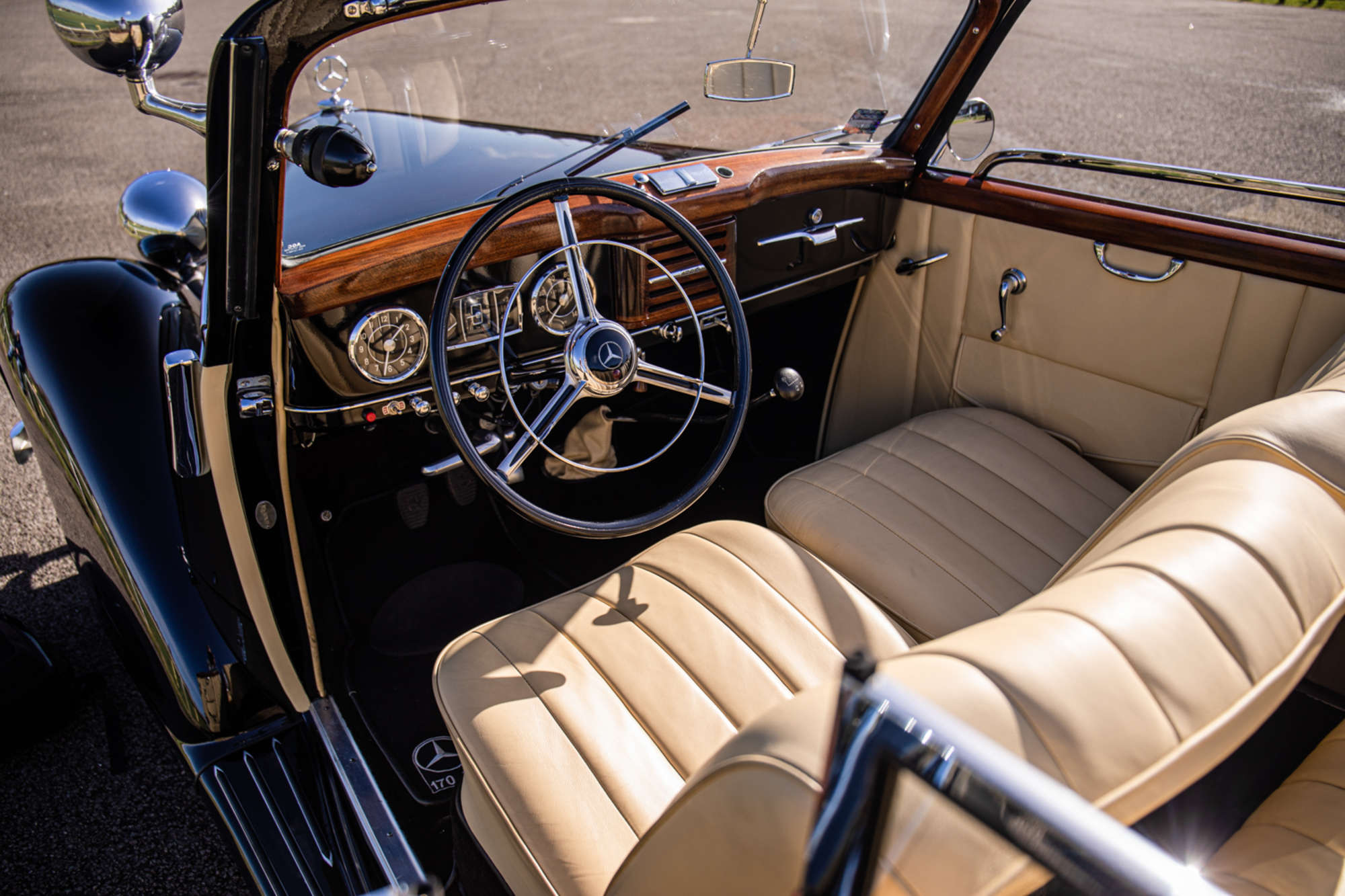 1951 Mercedes-Benz 170S Two-Door Cabriolet B (W136)-For Sale