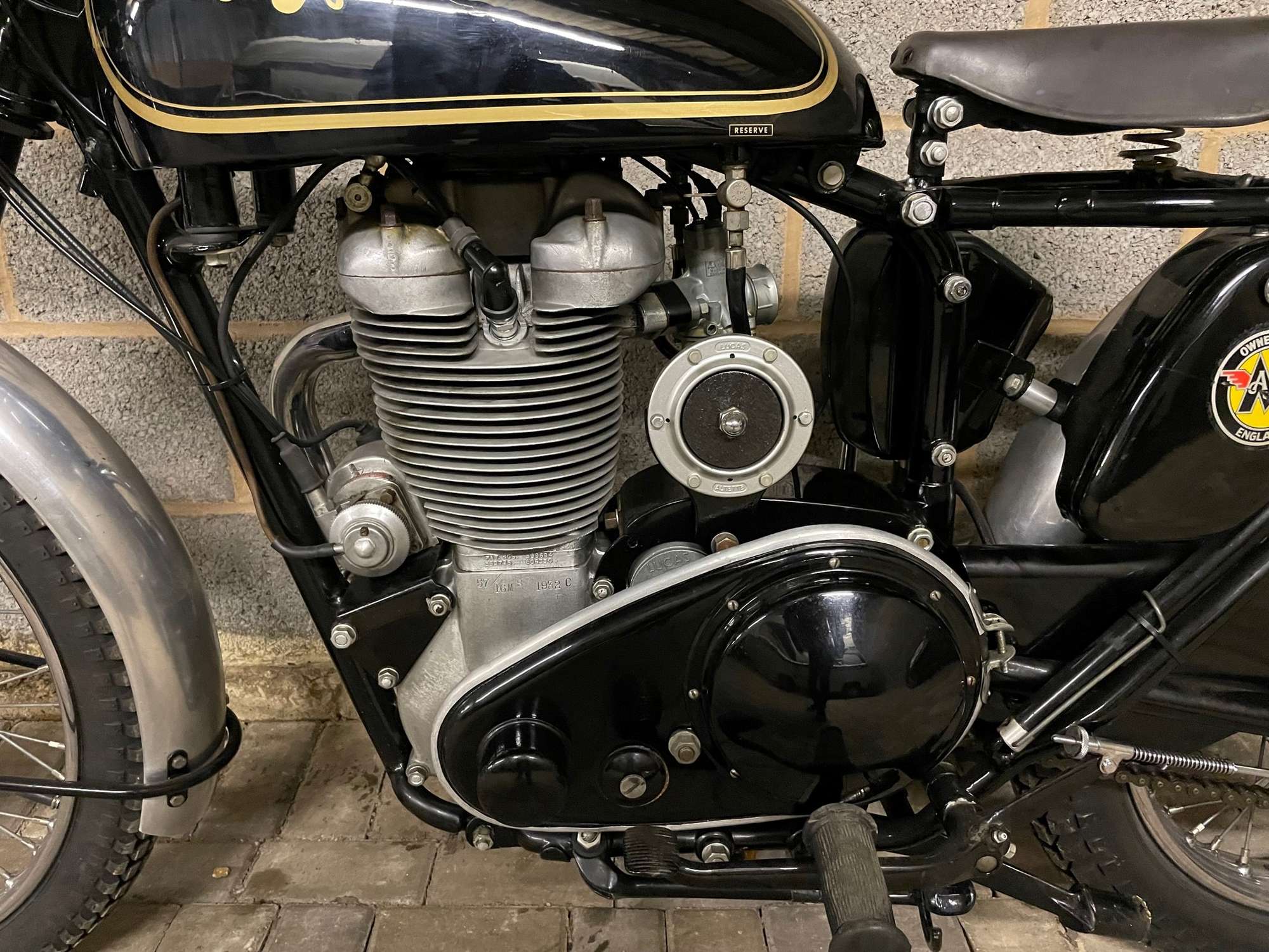1957 AJS 16MC Competition Trials Bike 348cc-For Sale