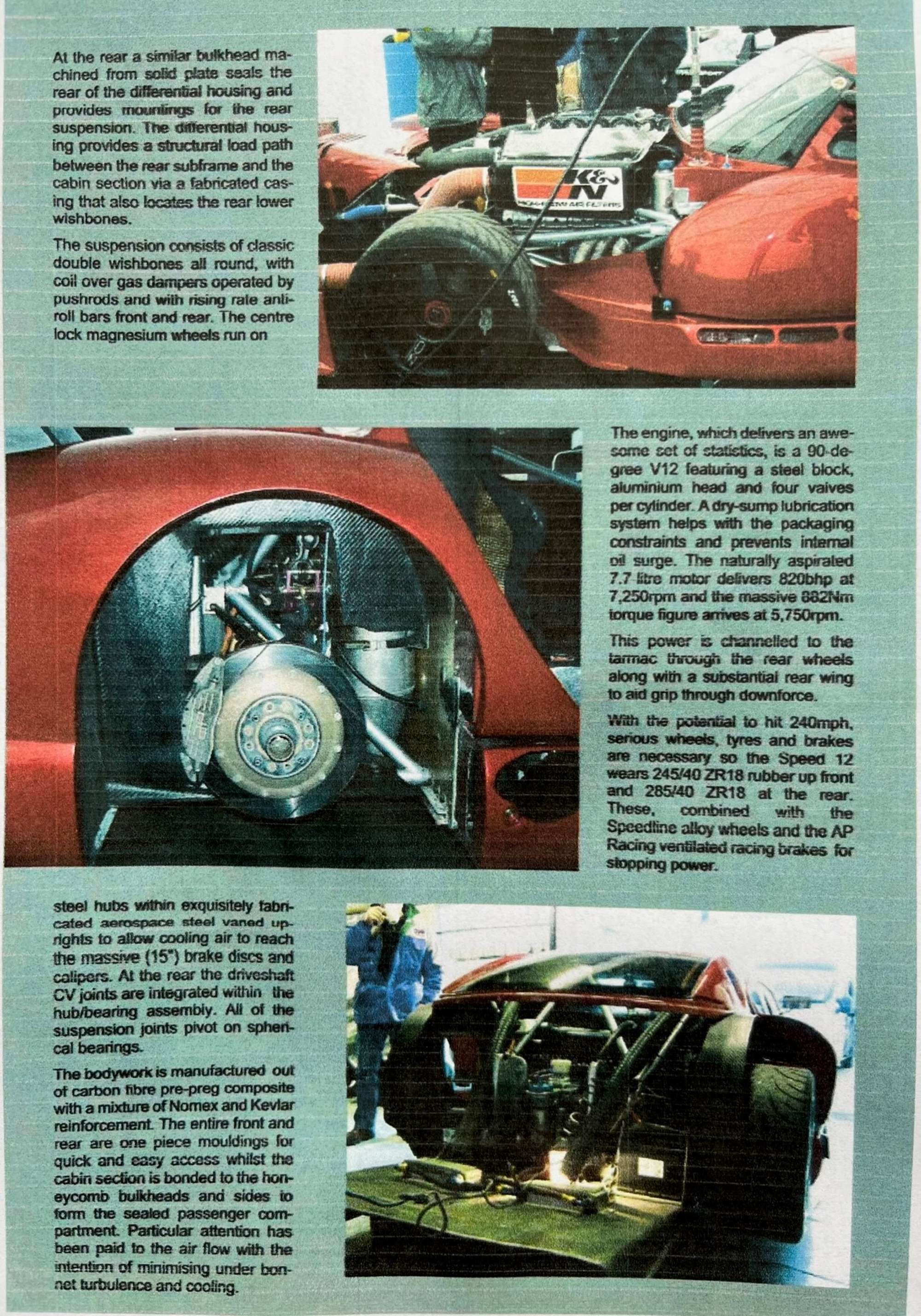 2000 TVR Cerbera Speed 12-Sold