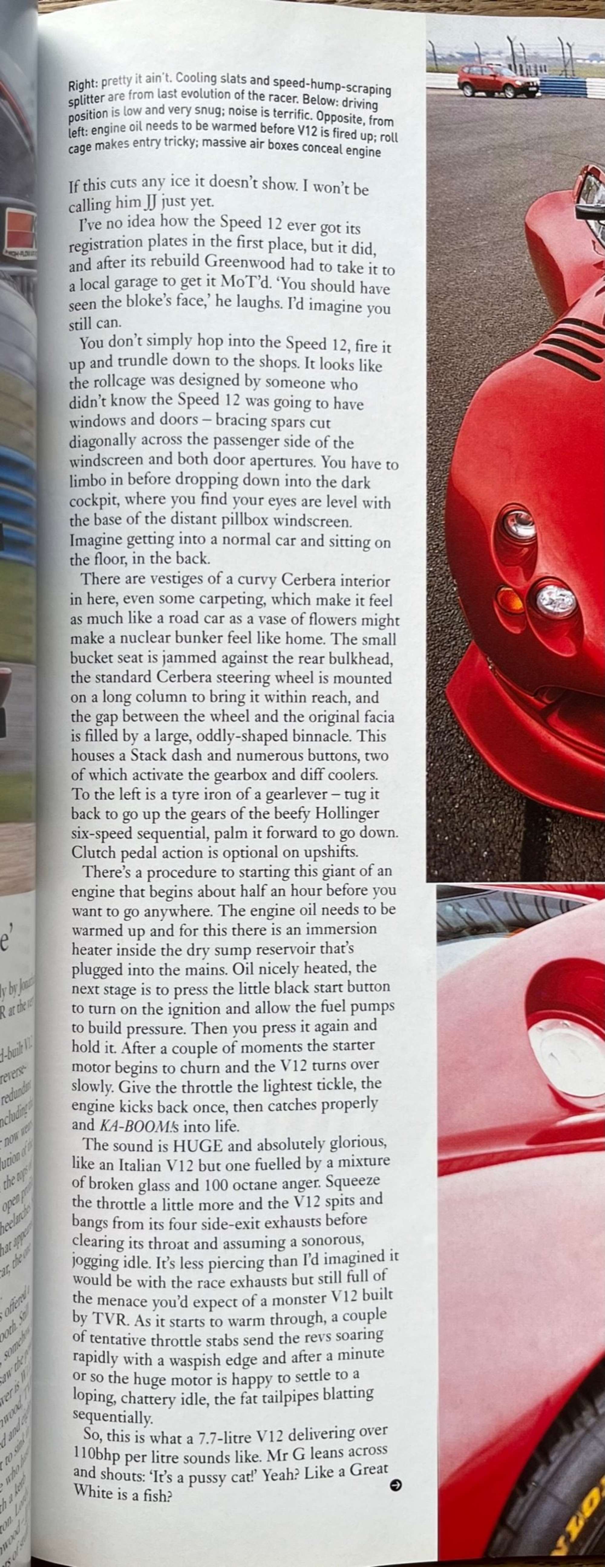 2000 TVR Cerbera Speed 12-Sold