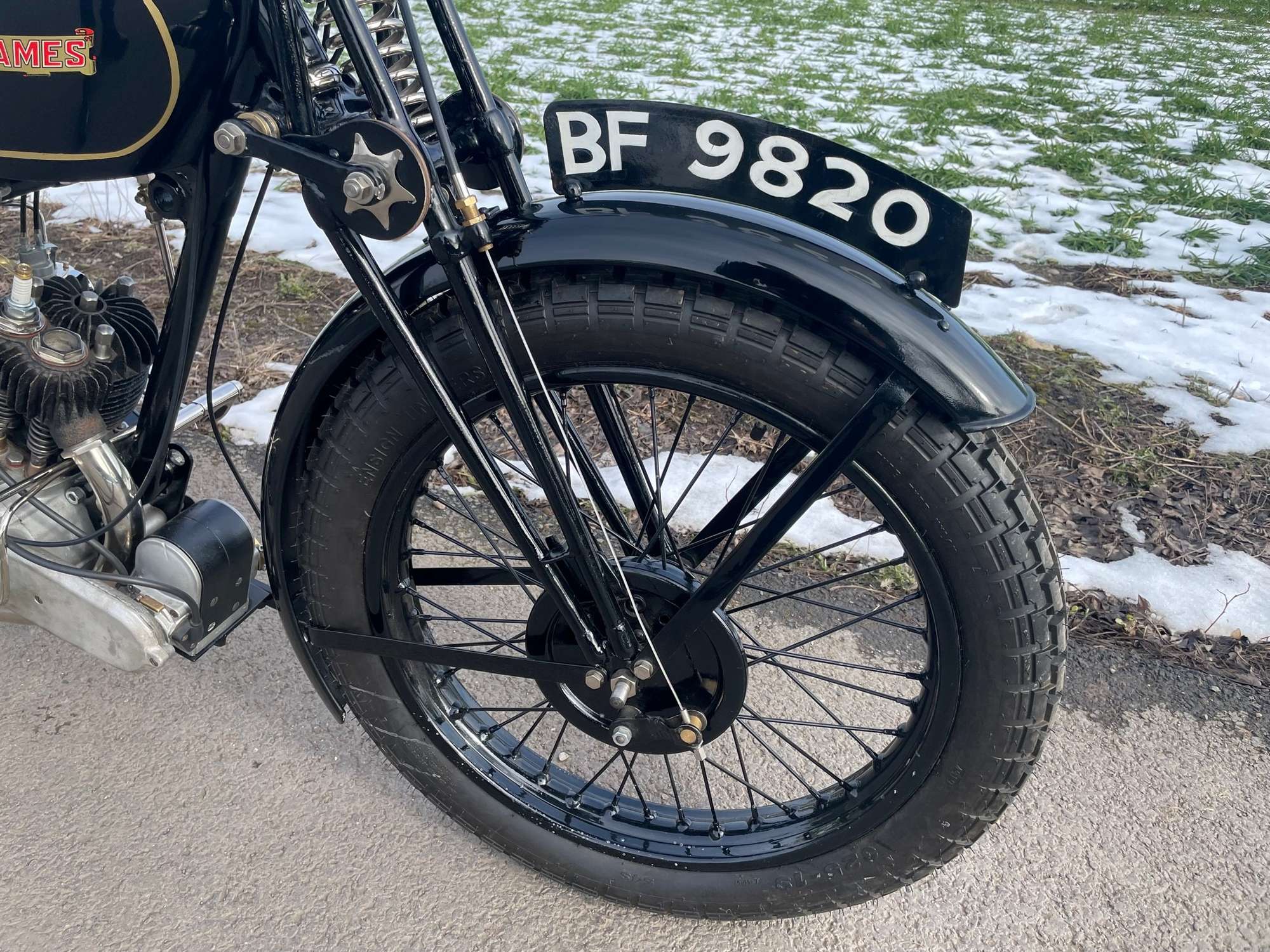 1929 James B3 SV Sports Standard 498cc-Sold