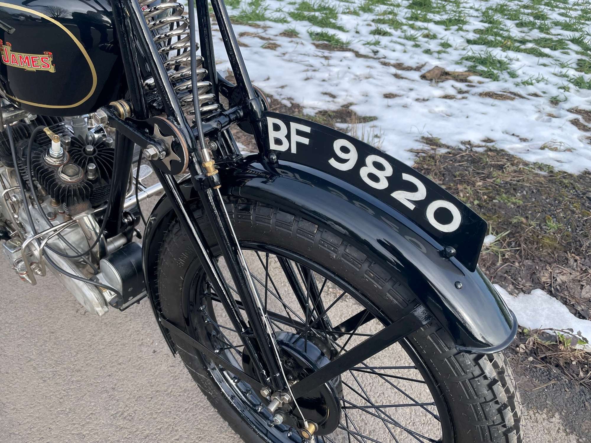 1929 James B3 SV Sports Standard 498cc-Sold