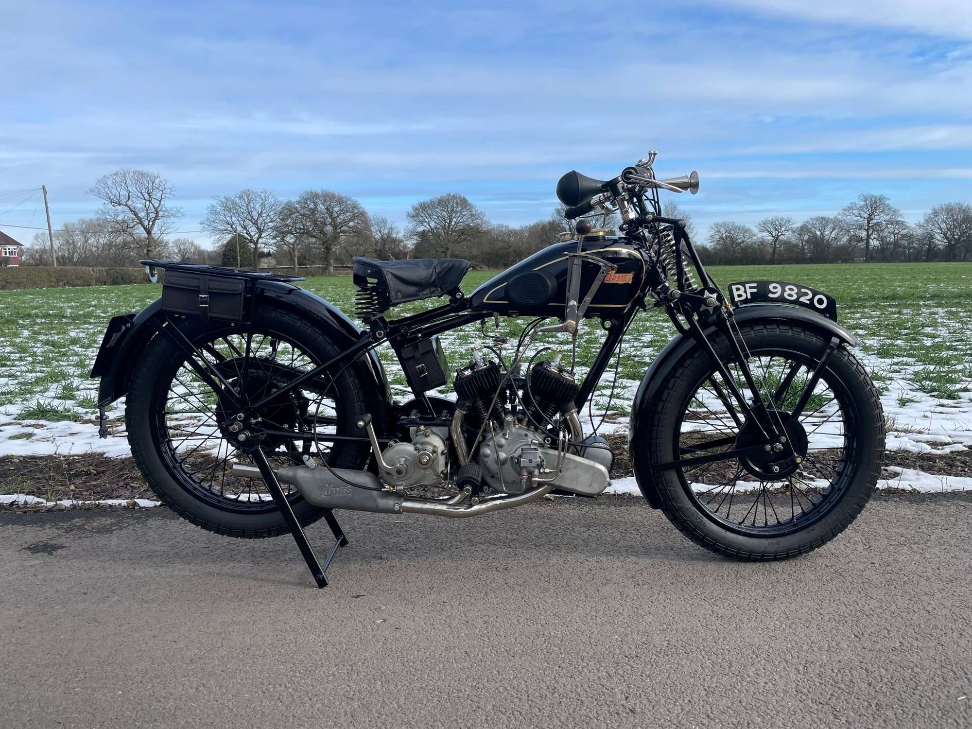 1929 James B3 SV Sports Standard 498cc-Sold