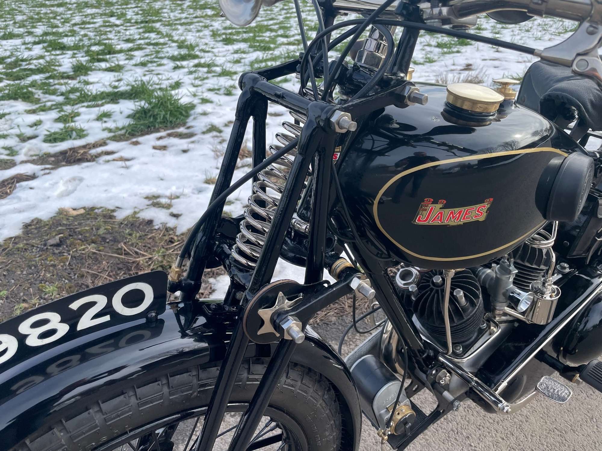 1929 James B3 SV Sports Standard 498cc-Sold