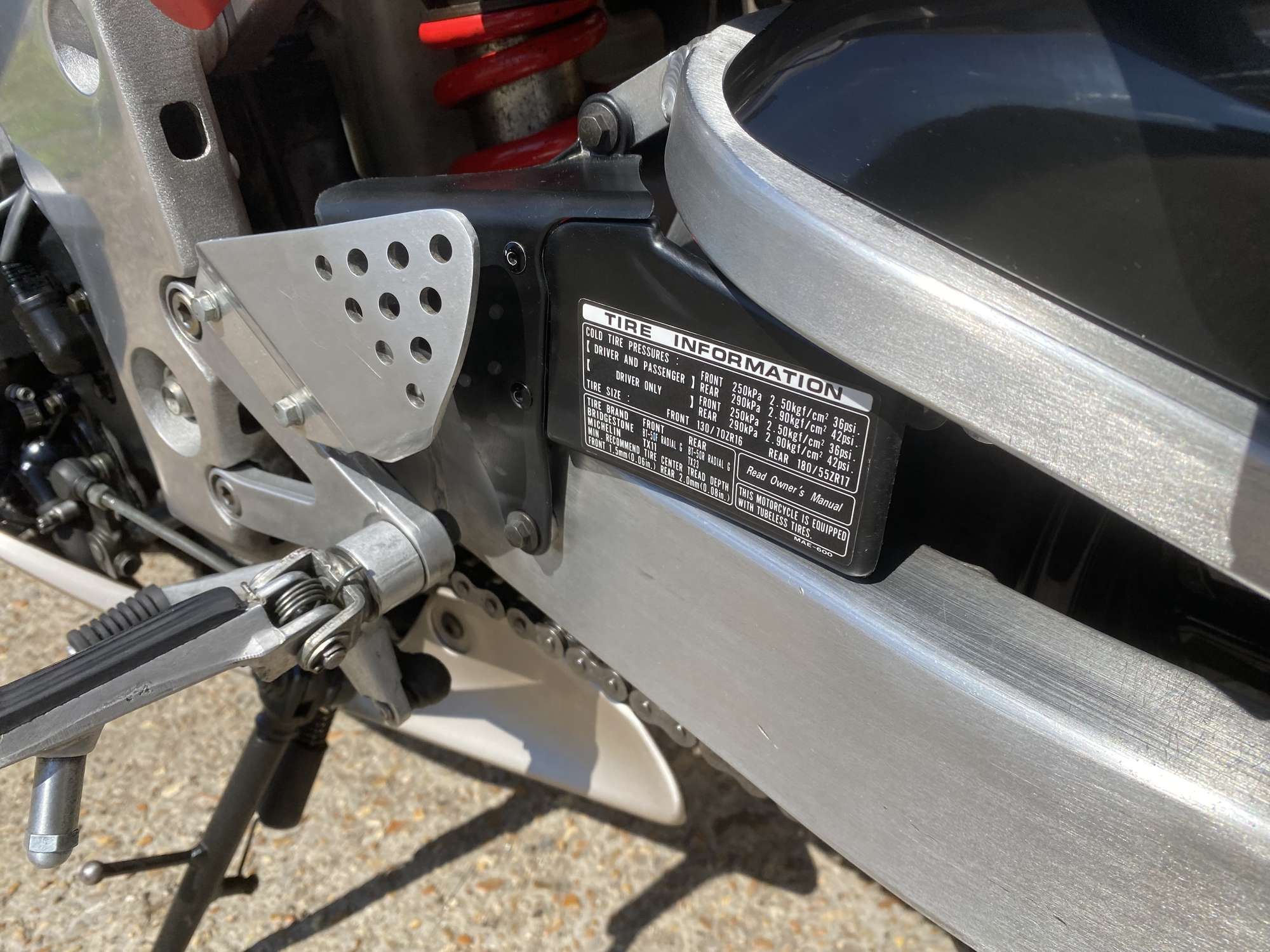 1995 Honda CBR900RR 'Urban Tiger' 893cc-Sold