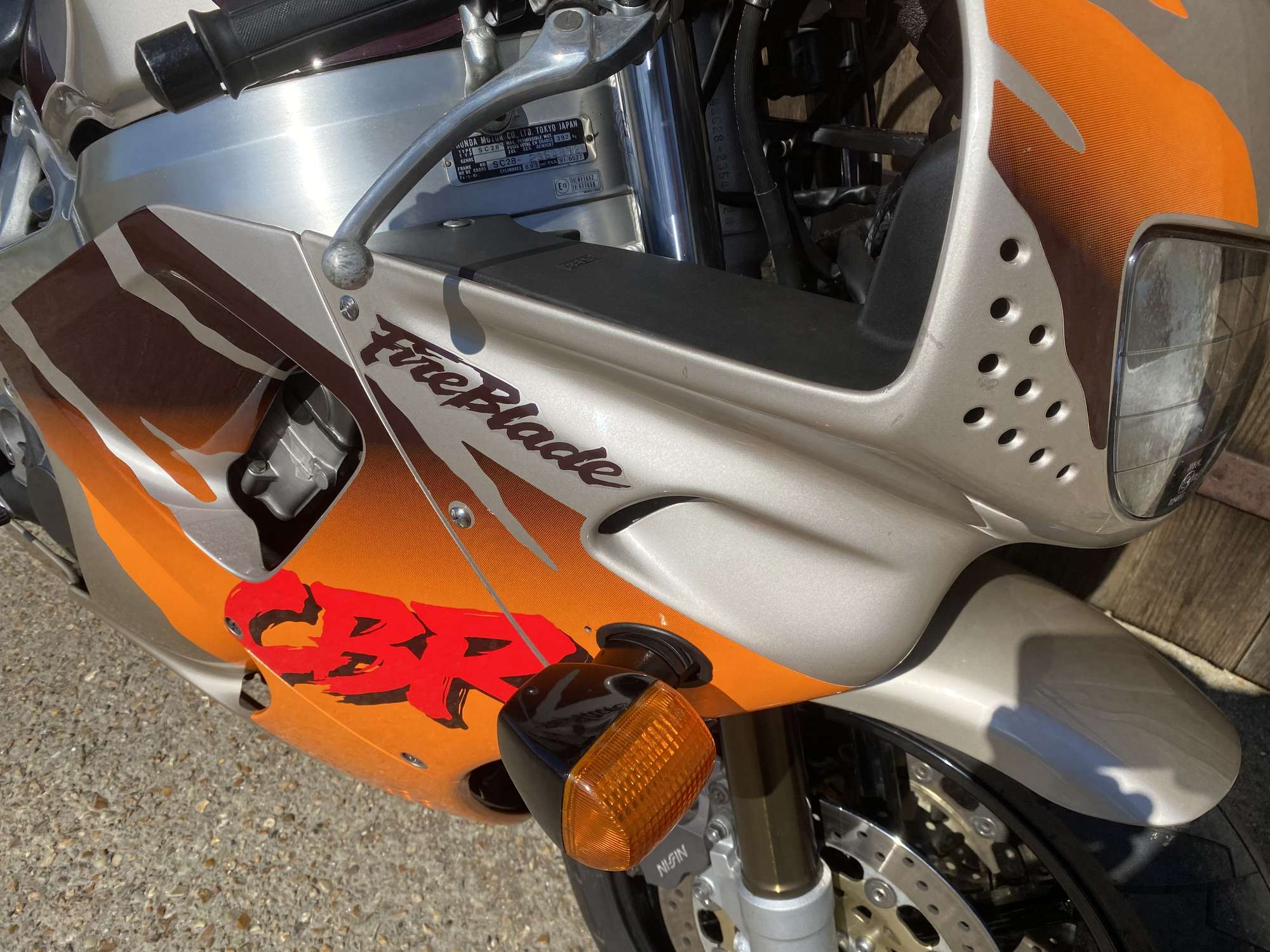 1995 Honda CBR900RR 'Urban Tiger' 893cc-Sold