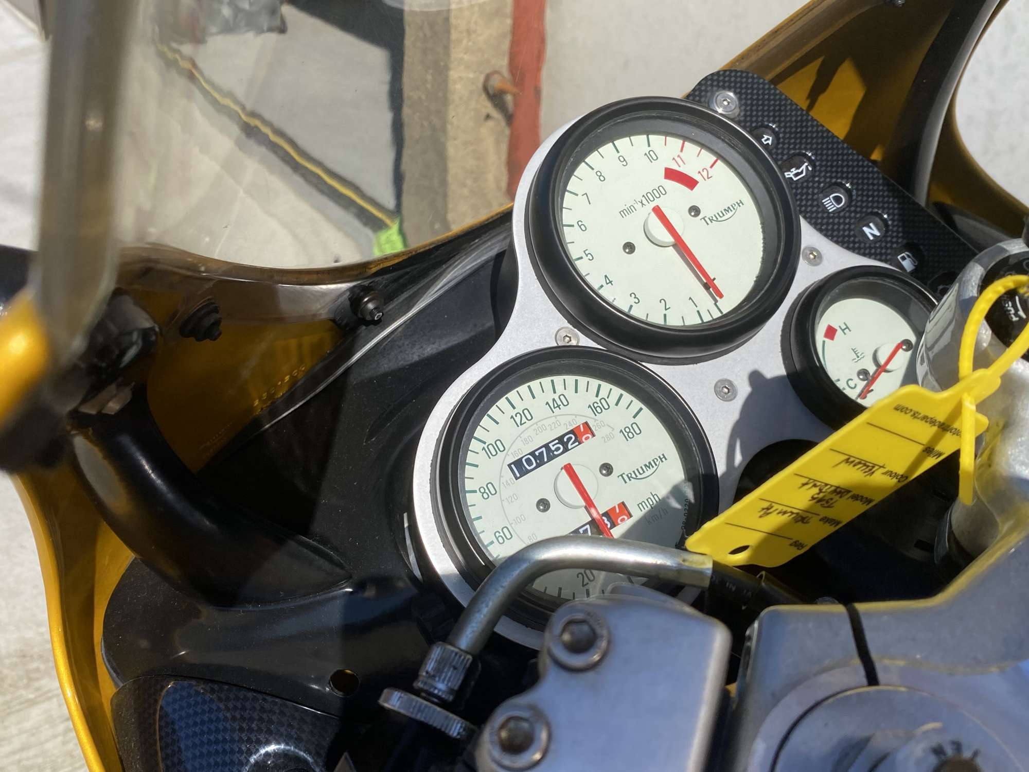 1997 Triumph Daytona T595 955cc-Sold