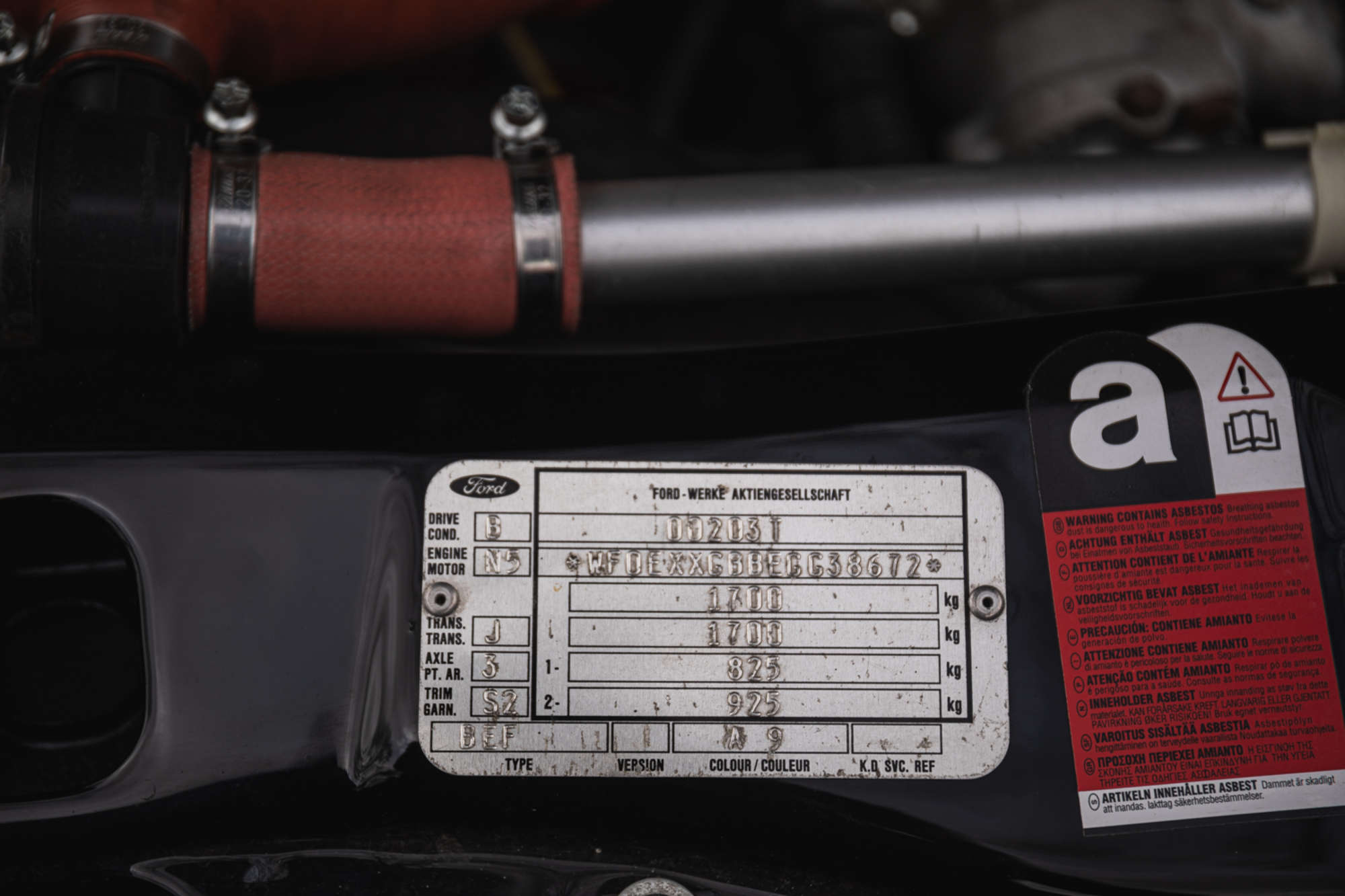 1987 Ford Sierra RS500 Cosworth-Sold