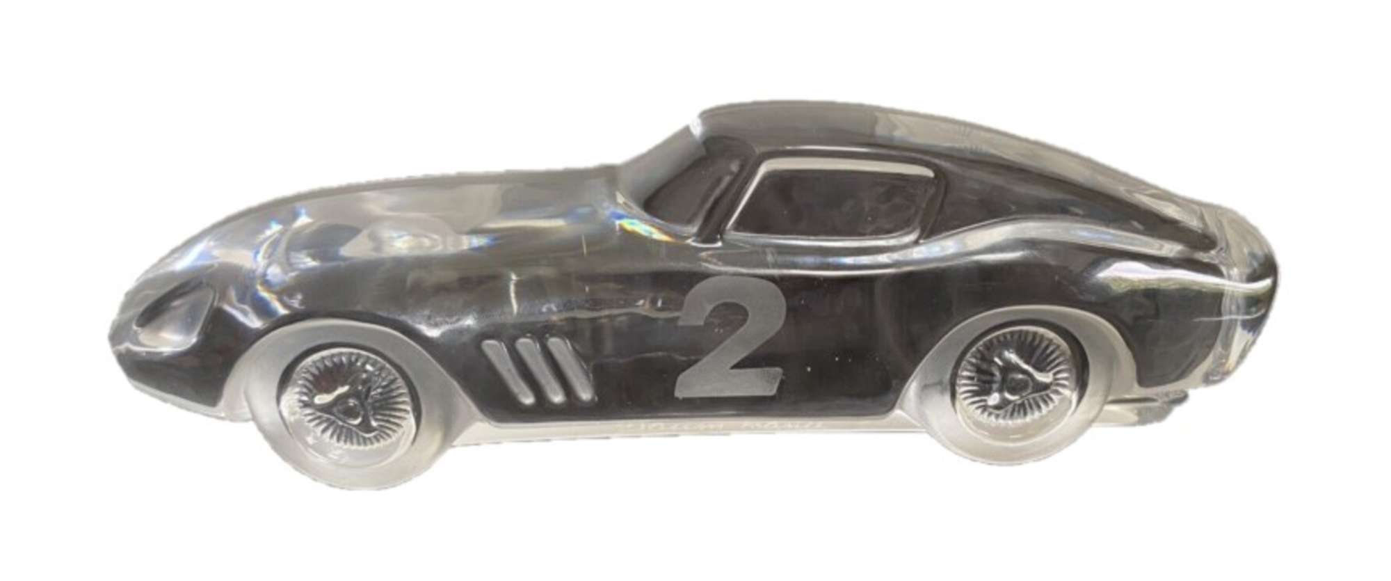 Ferrari 275 GTB Crystal Glass Sculpture by Daum
